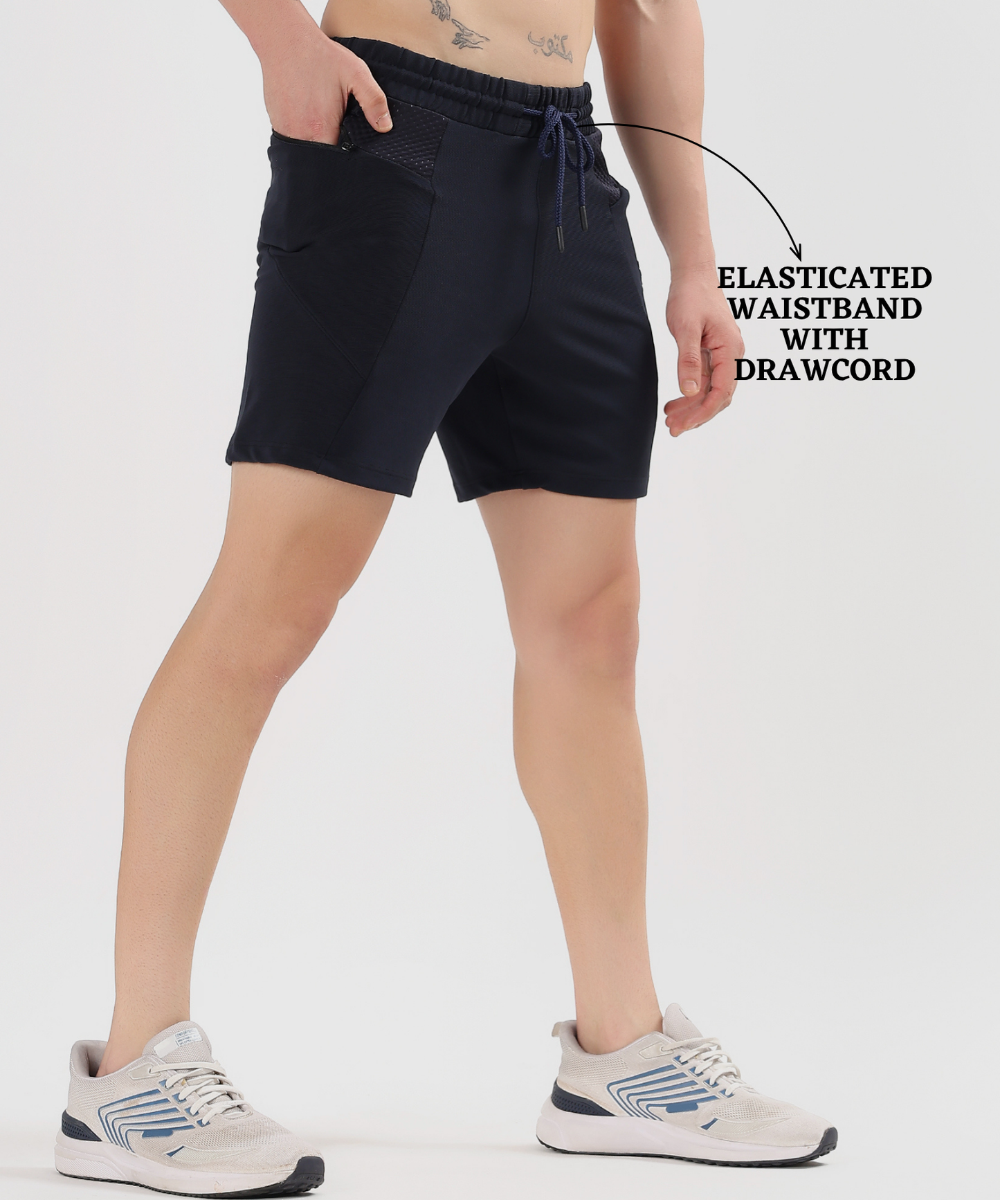 bugdot Shorts - Imported Dobby Lycra (GSM 250)