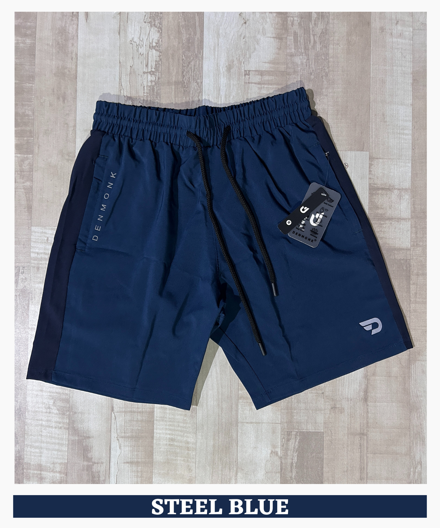BlockFit Shorts – Imported Ns Parachute Lycra (15% Lycra,130 GSM)