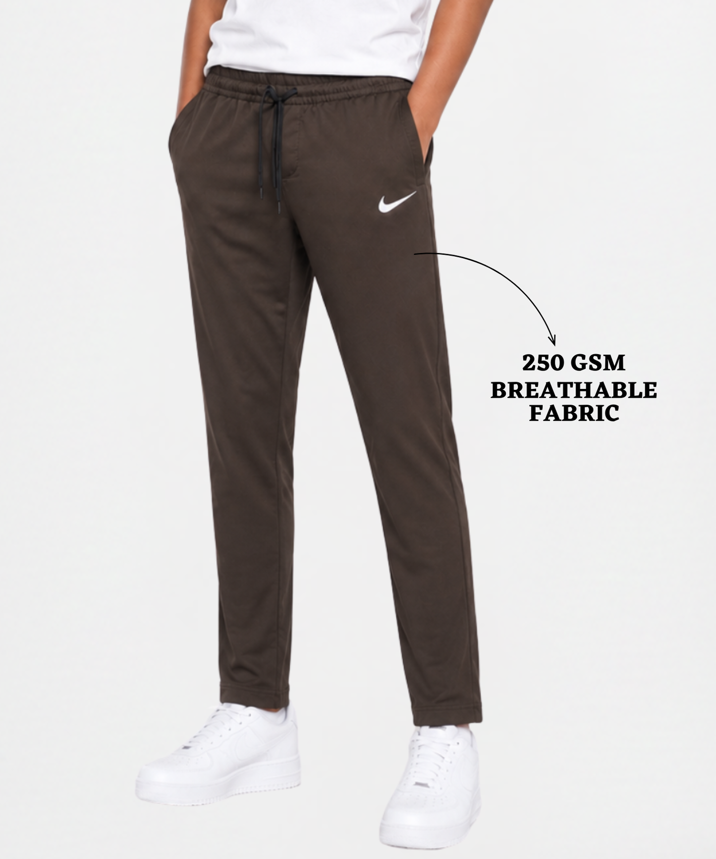 Kids' 4-Way Taiwan Lycra Track Pants 250 GSM