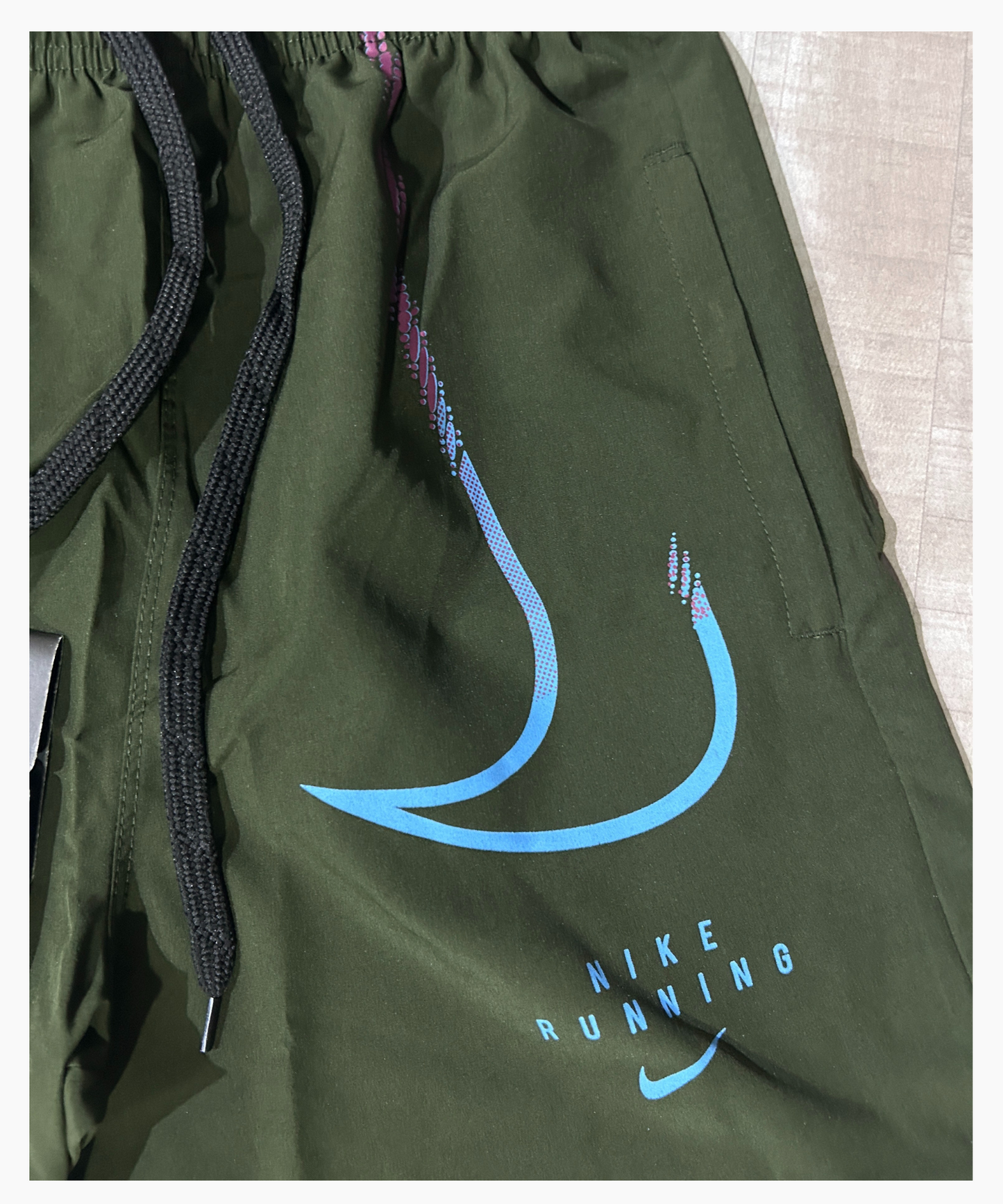 Imported Ns Parachute Lycra Shorts (15% Lycra GSM 130)