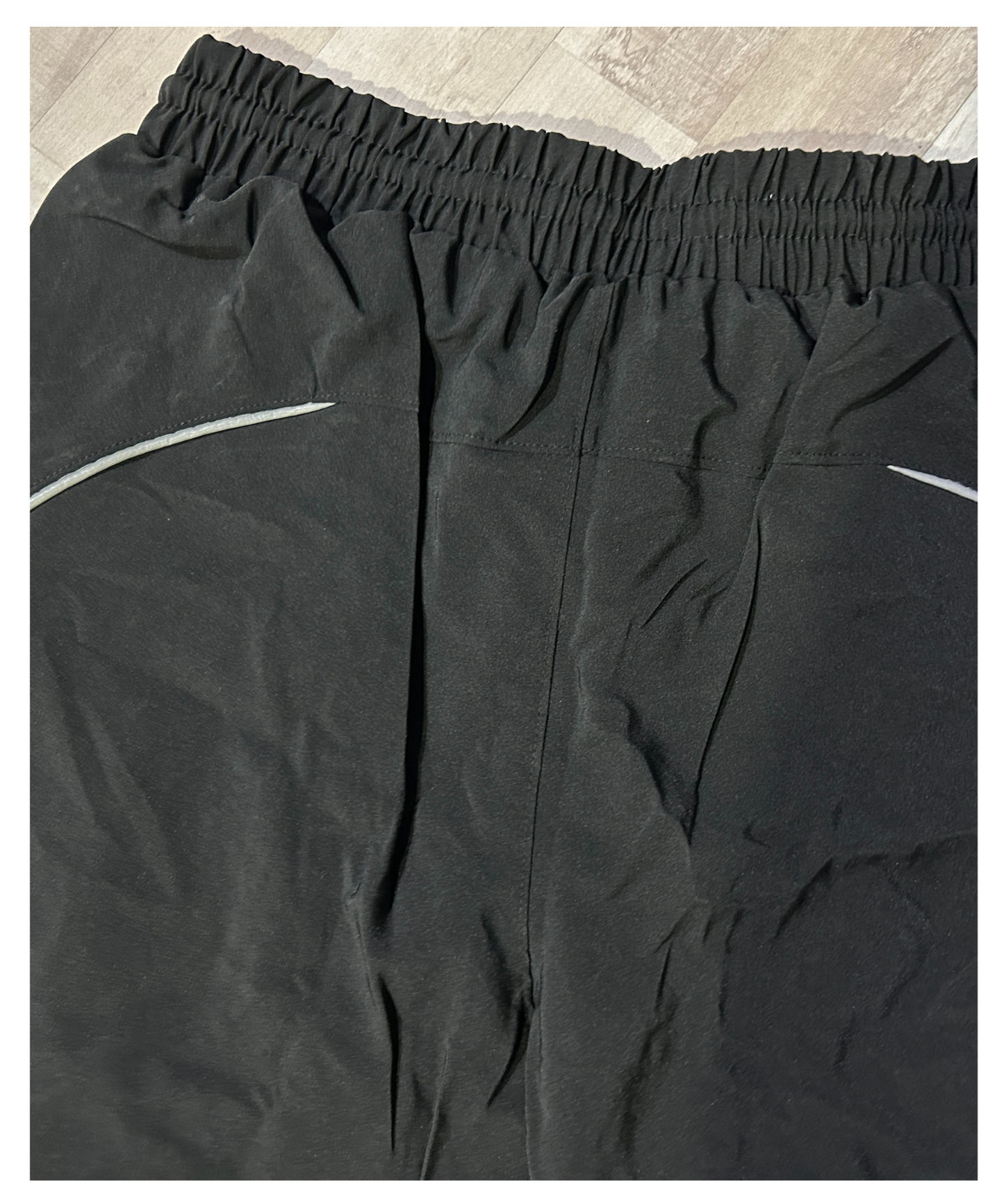 FlexStride 2-in-1 Shorts - Imported Ns Parachute Lycra Shorts (15% Lycra 130)
