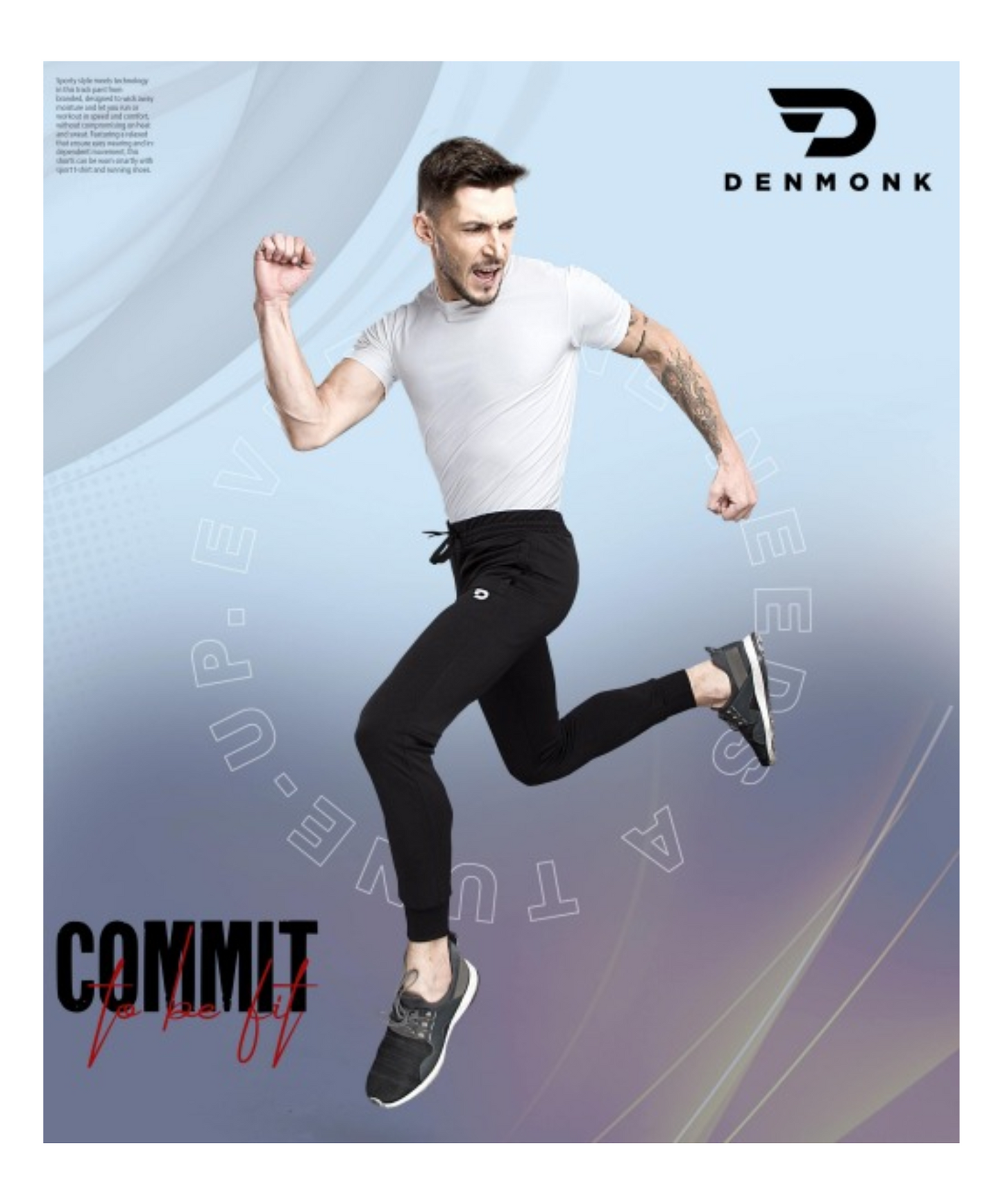 Everyday Comfort Trackpants - Imported PolyCotton Lycra(GSM 280)