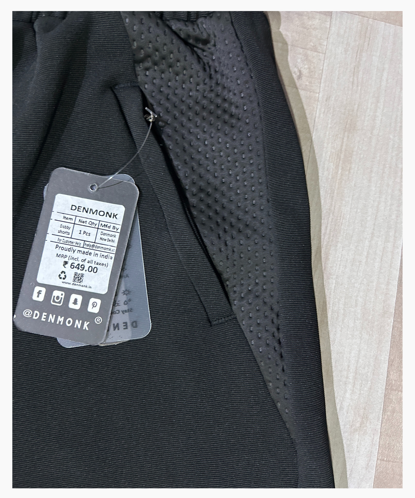 Training Shorts - Imported Dobby Lycra (GSM 260)
