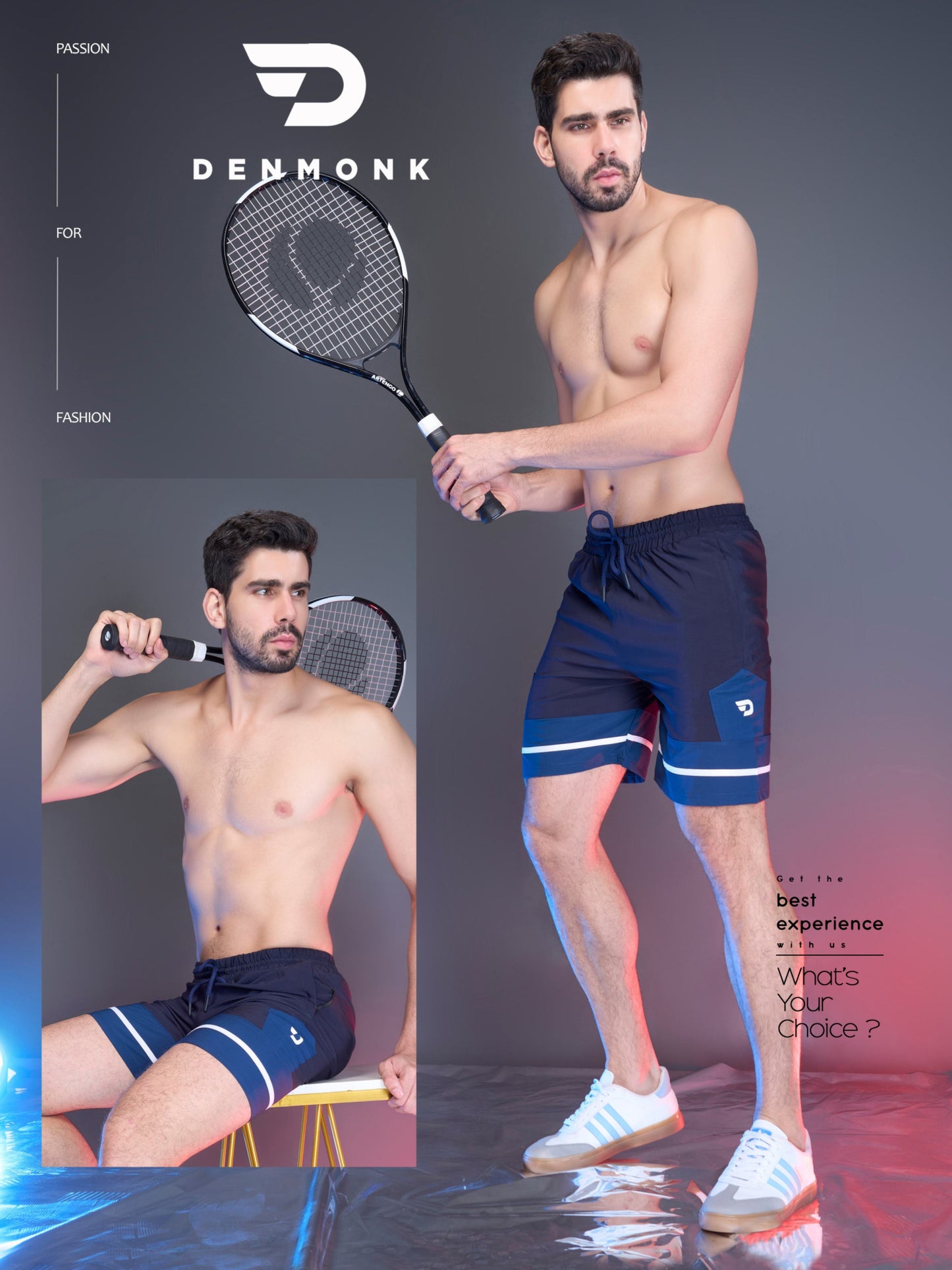 SportFlex Shorts – Imported Ns Parachute Lycra (130 GSM, 15% Lycra)