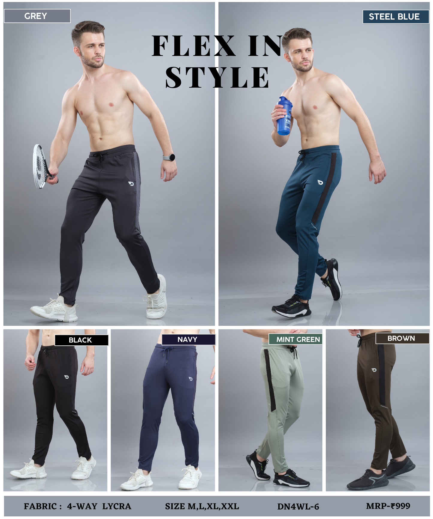 SpeedFlex – Imported 4way Taiwan Lycra ( 280 GSM)