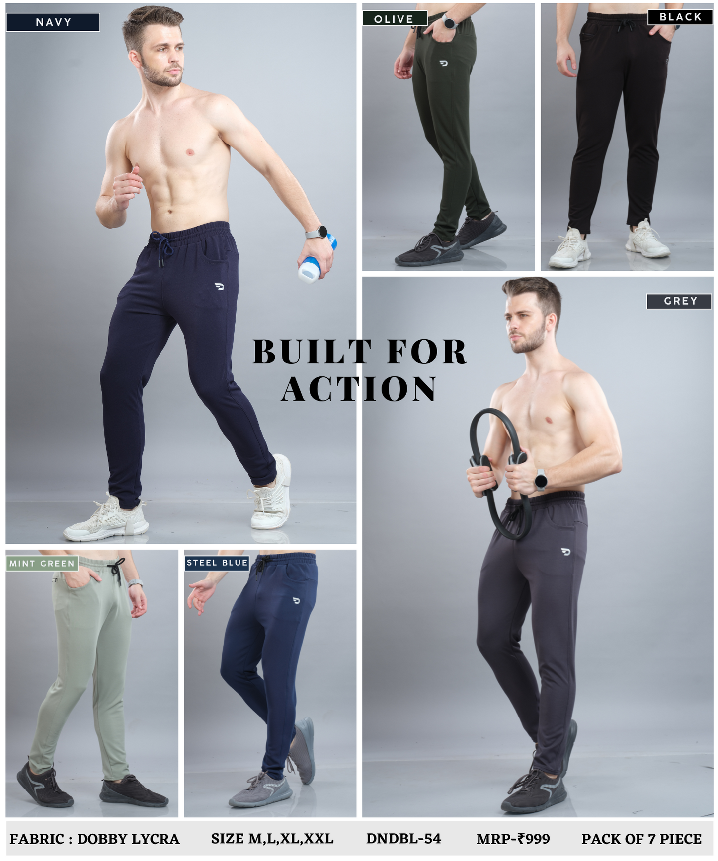 PowerFit – Imported Dobby Lycra (280 GSM)