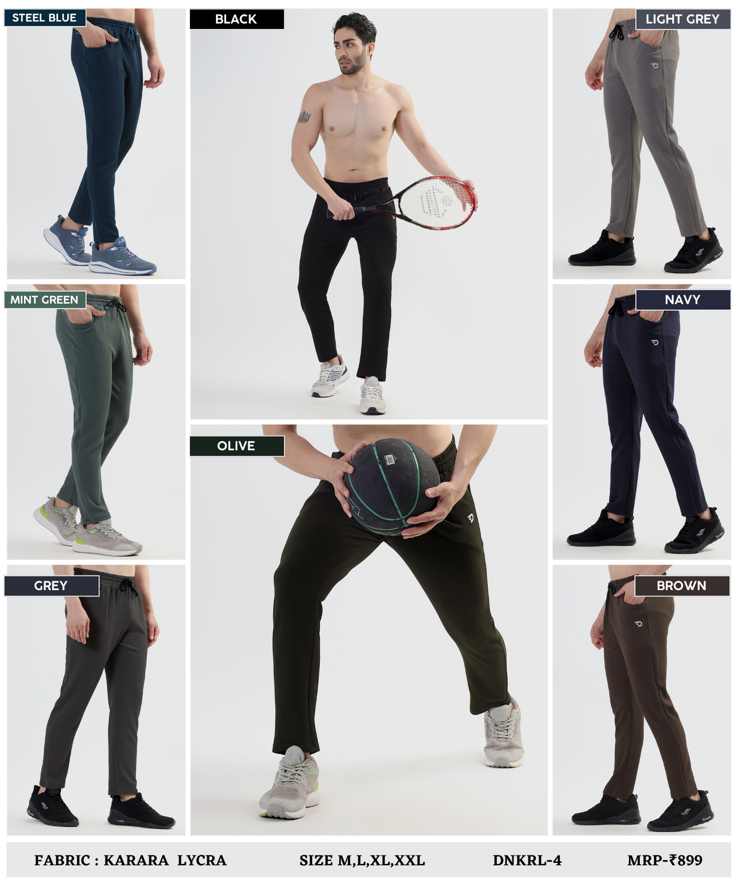 FlexMove Trackpant - Imported Karara Lycra (GSM 260)