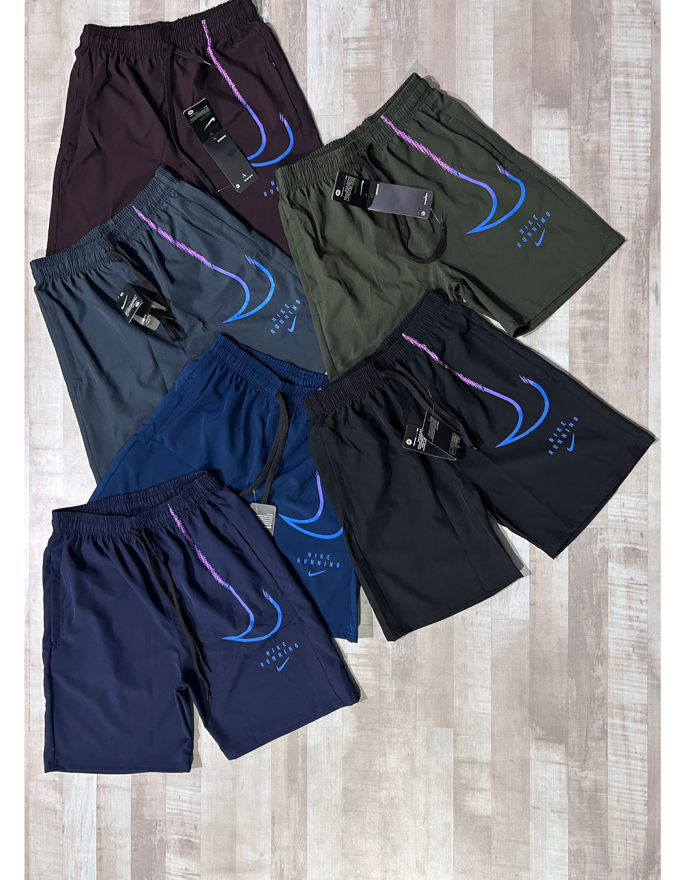 Imported Ns Parachute Lycra Shorts (15% Lycra GSM 130)