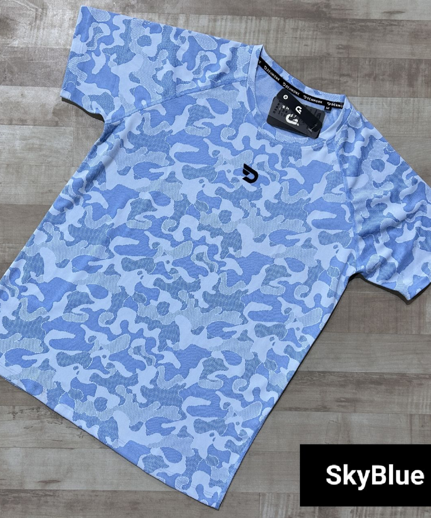 Jacquard Lycra T-shirt