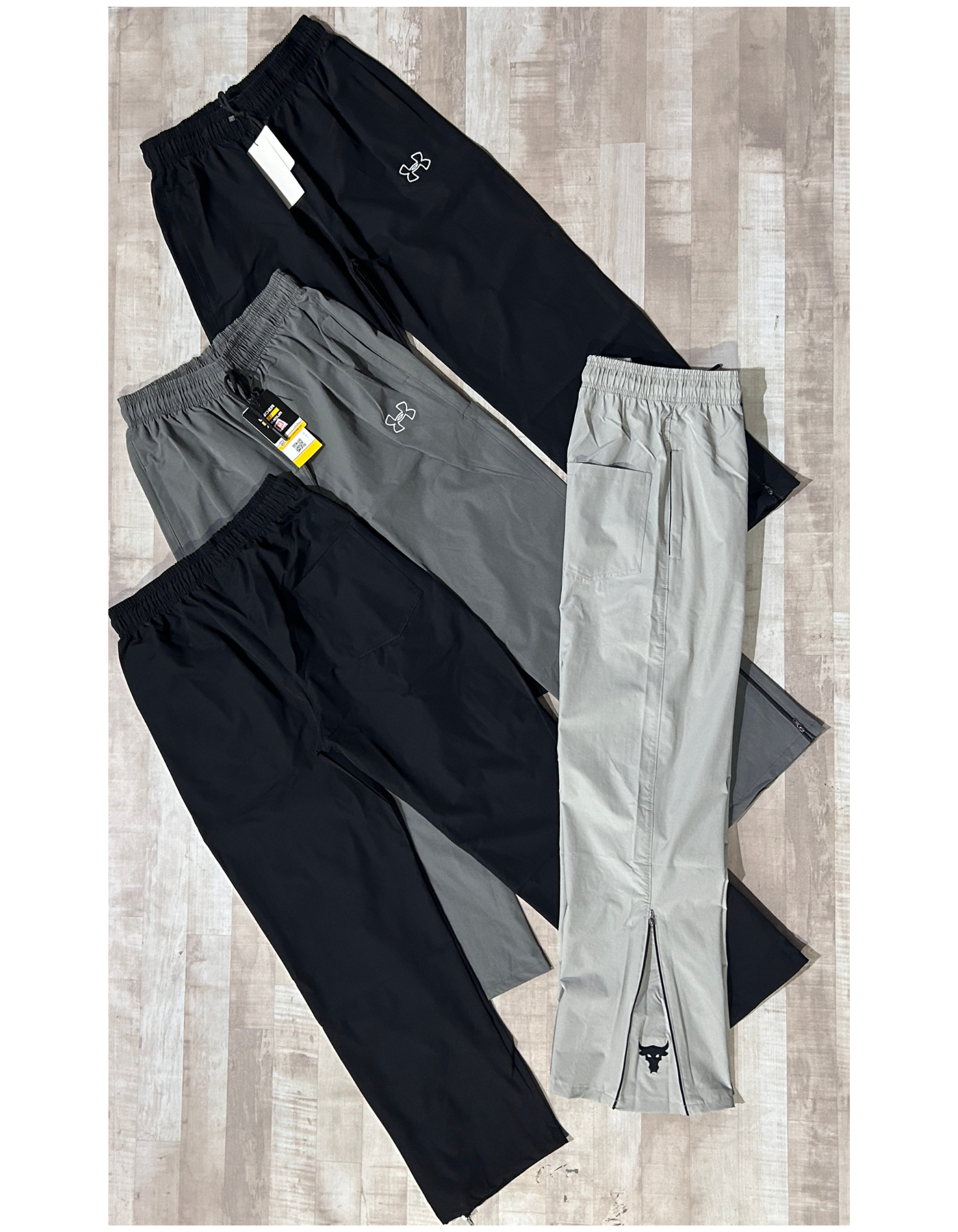Imported Nylon Terry Lycra | Straight Cut - Boot Cut | Ankle Zipper | Side Pocket Closure | Lower / Trackpant - B2BZONE