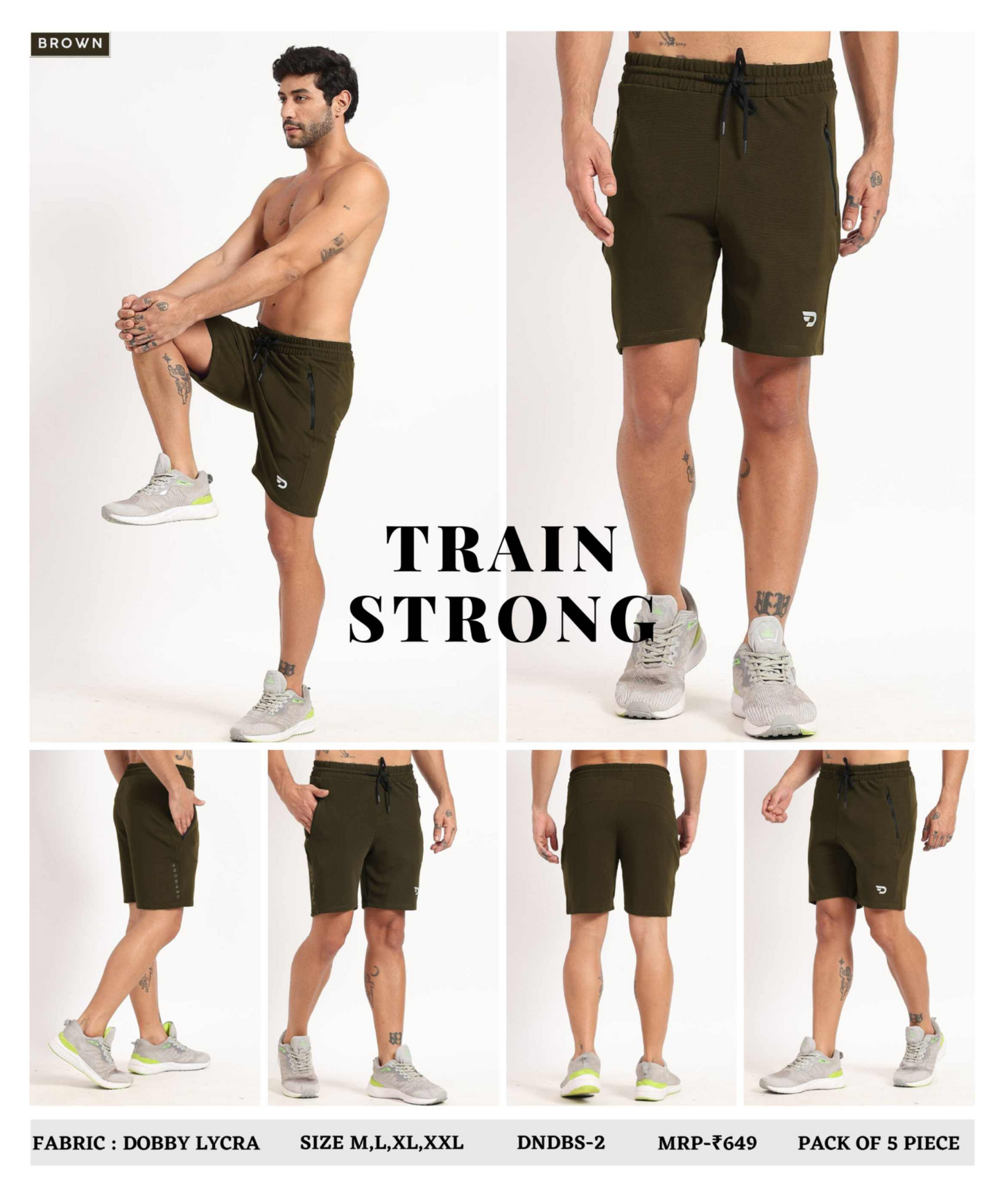 Dobby Lycra Shorts - B2BZONE