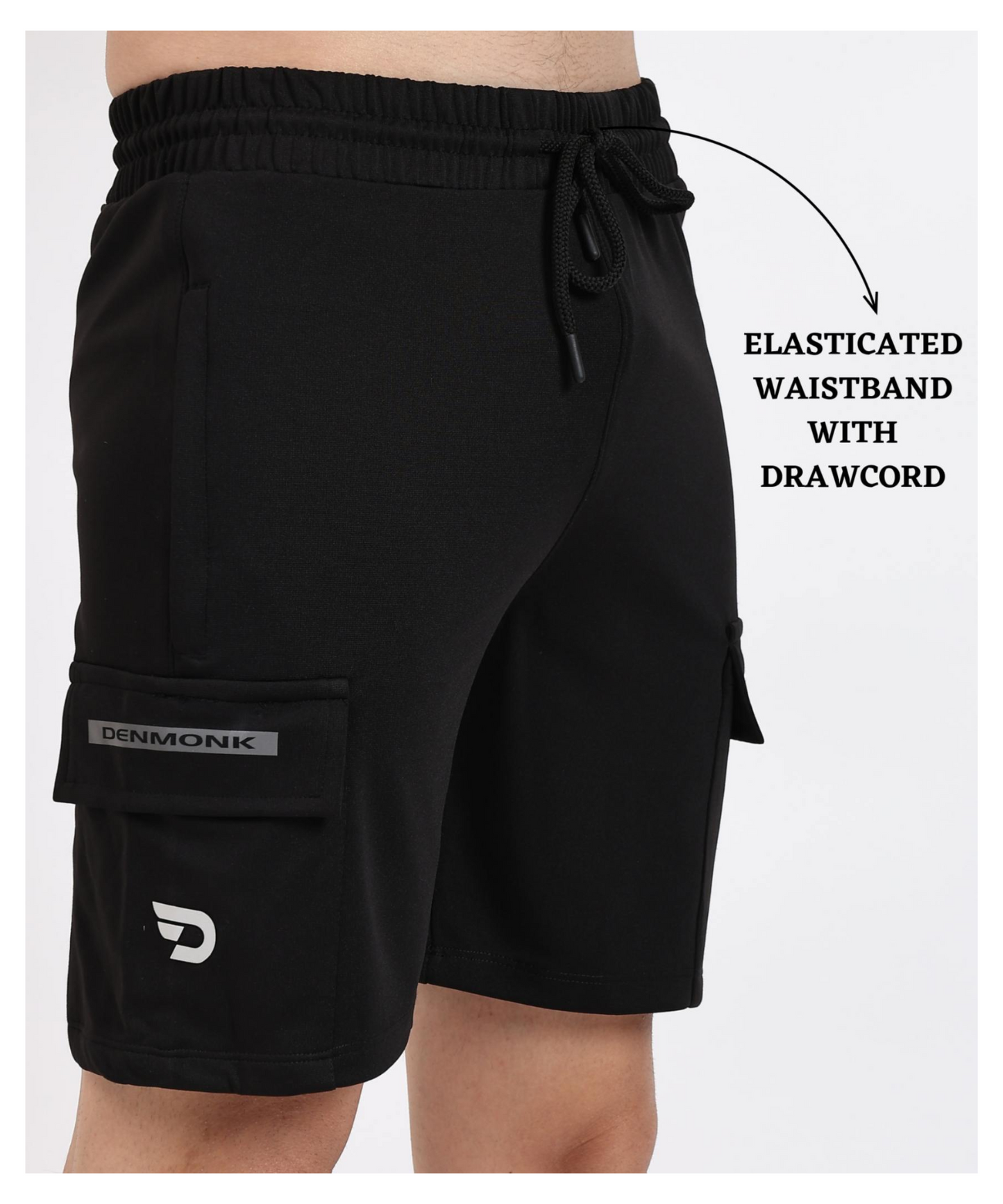 Poly Cotton Lycra Shorts - B2BZONE