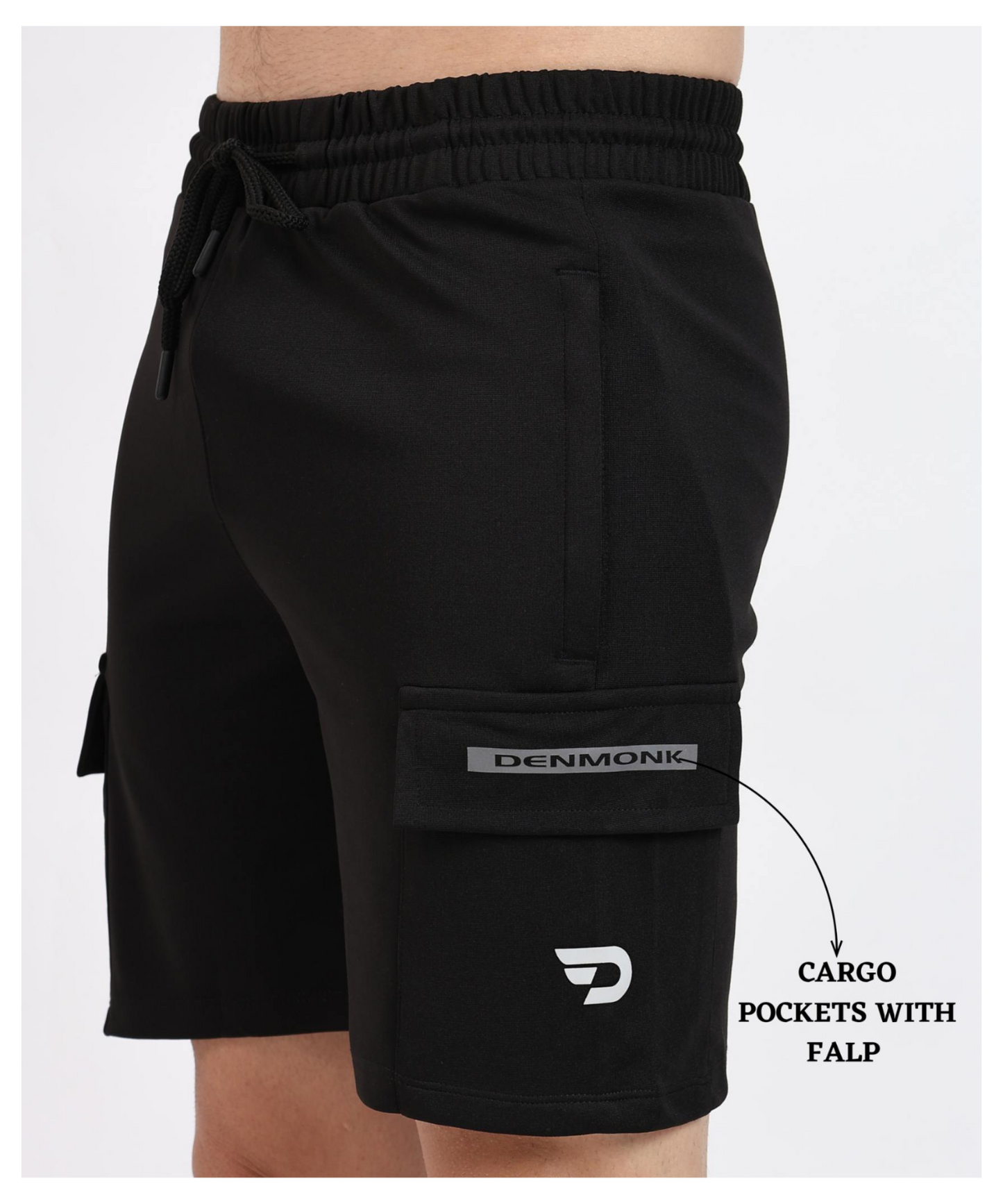 Poly Cotton Lycra Shorts - B2BZONE