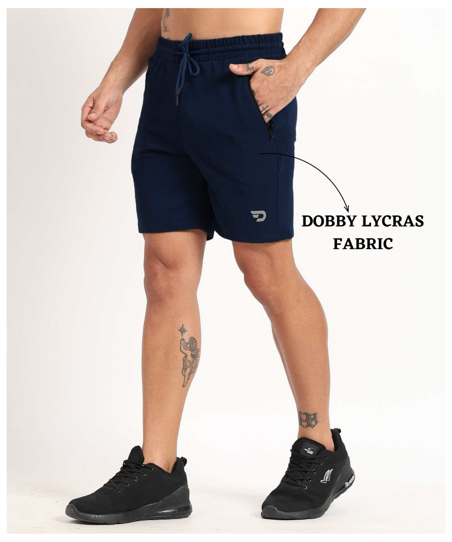 Dobby Lycra Shorts - B2BZONE