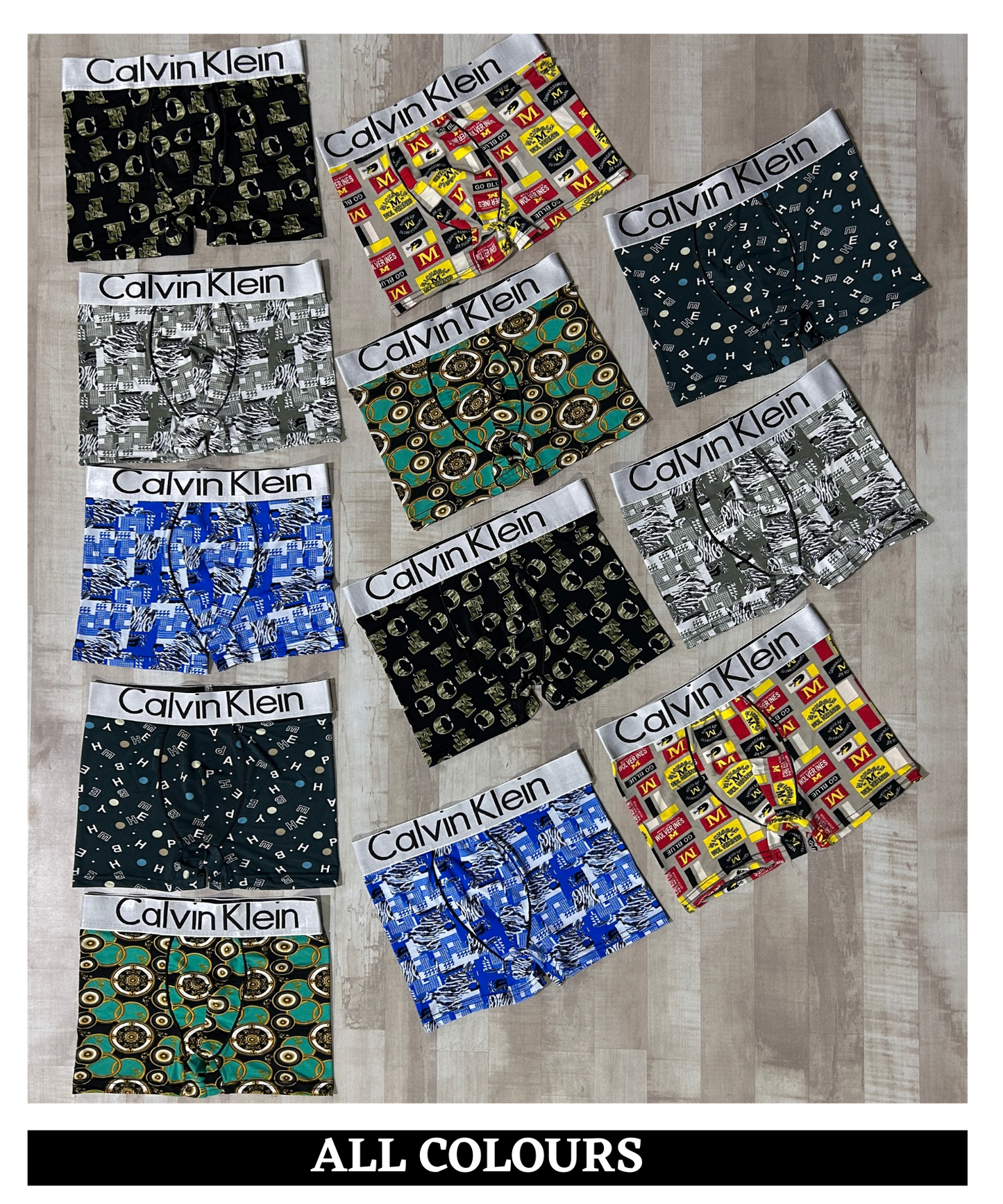 Imported Printed Nylon Lycra UnderWear (GSM 150)