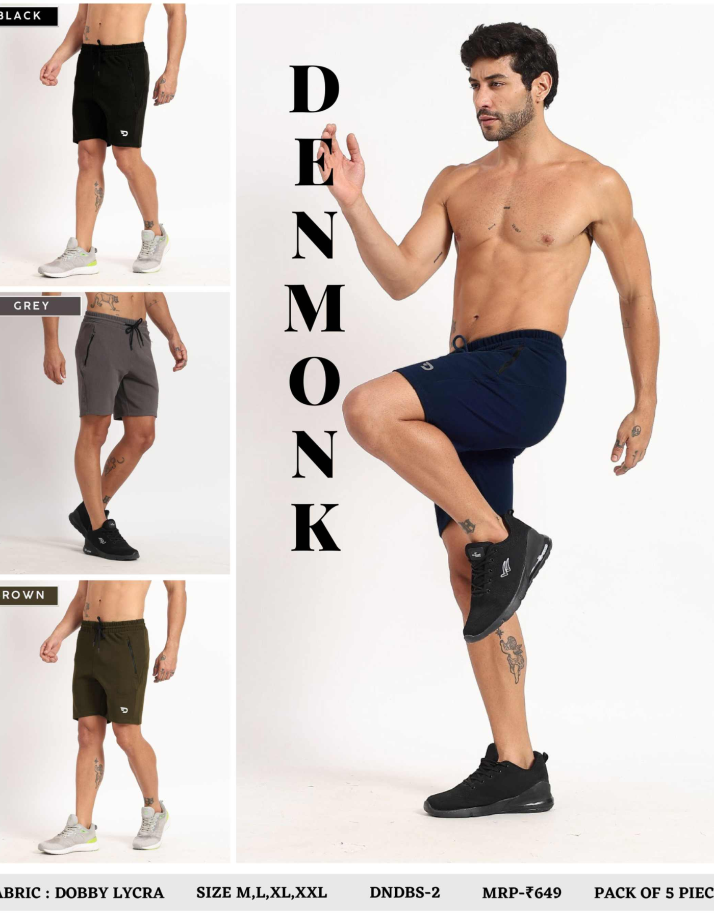 Dobby Lycra Shorts - B2BZONE