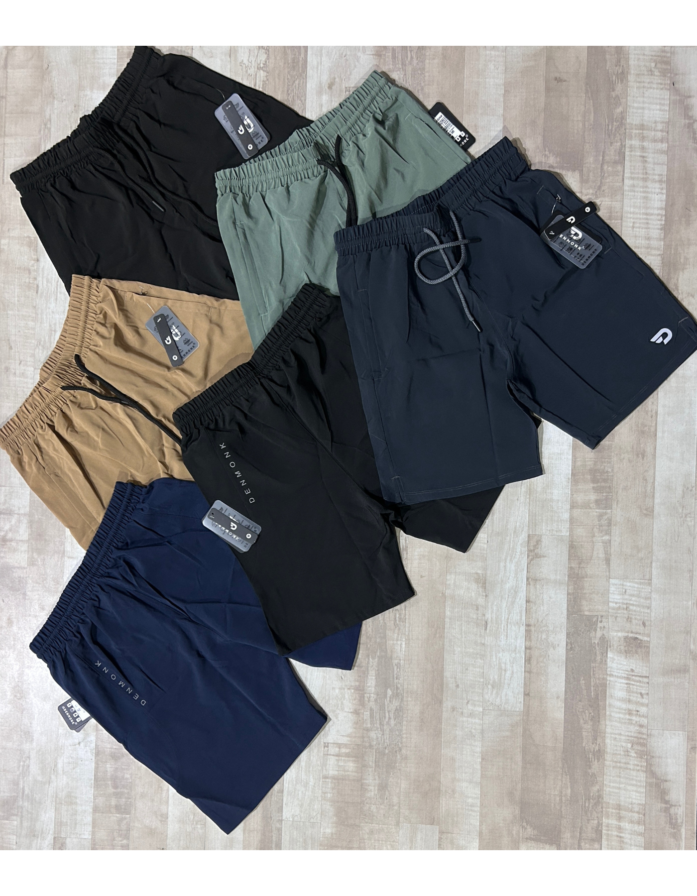 Sport Fit Shorts - Imported Ns Parachute Lycra Shorts/ HalfPants (15% Lycra 130 GSM)