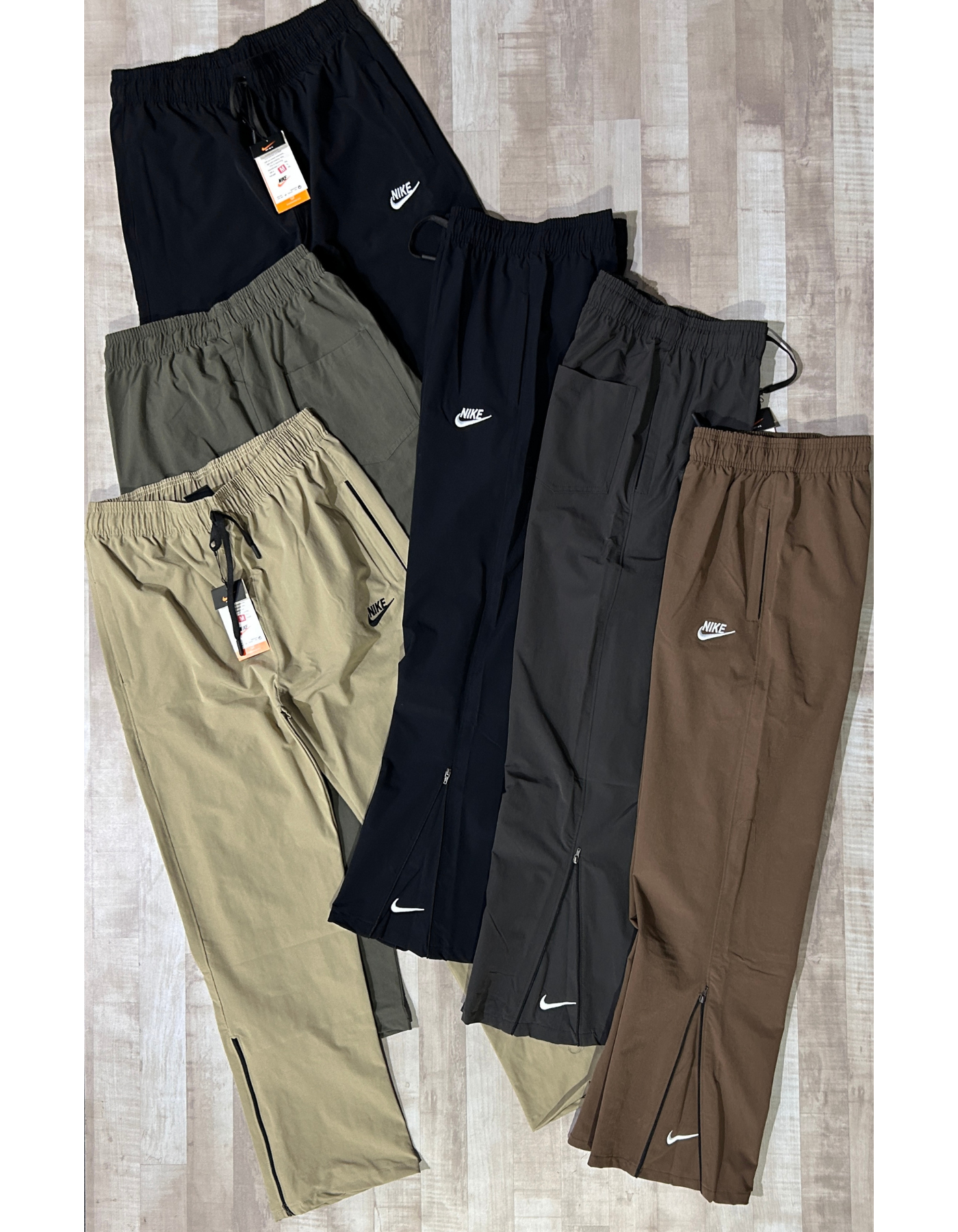 Imported Nylon Crush Lycra Lower (GSM 180) Straight Cut-Boot Cut