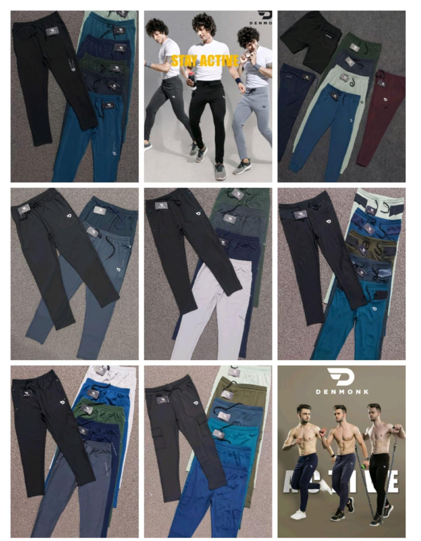 Assorted Trackpants (Pack Of 3)