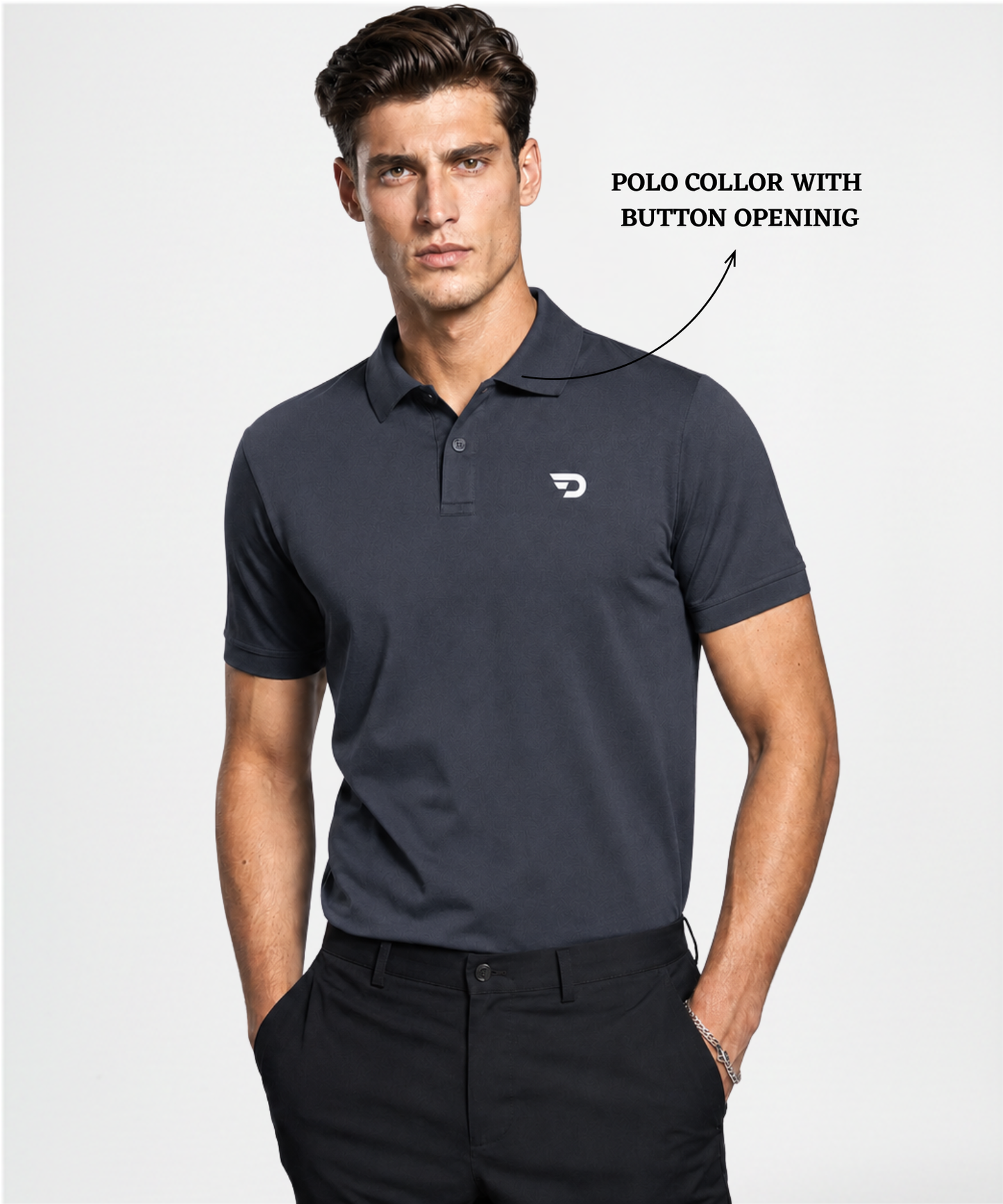 Imported Cotton Blend Matty Polo T-Shirt for Men 200GSM| Soft Touch Lycra Fabric | Breathable Regular Fit