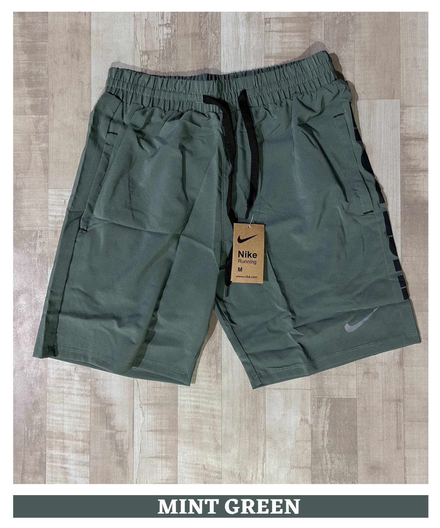 Imported Ns Parachute Lycra Shorts (15% Lycra GSM 130)