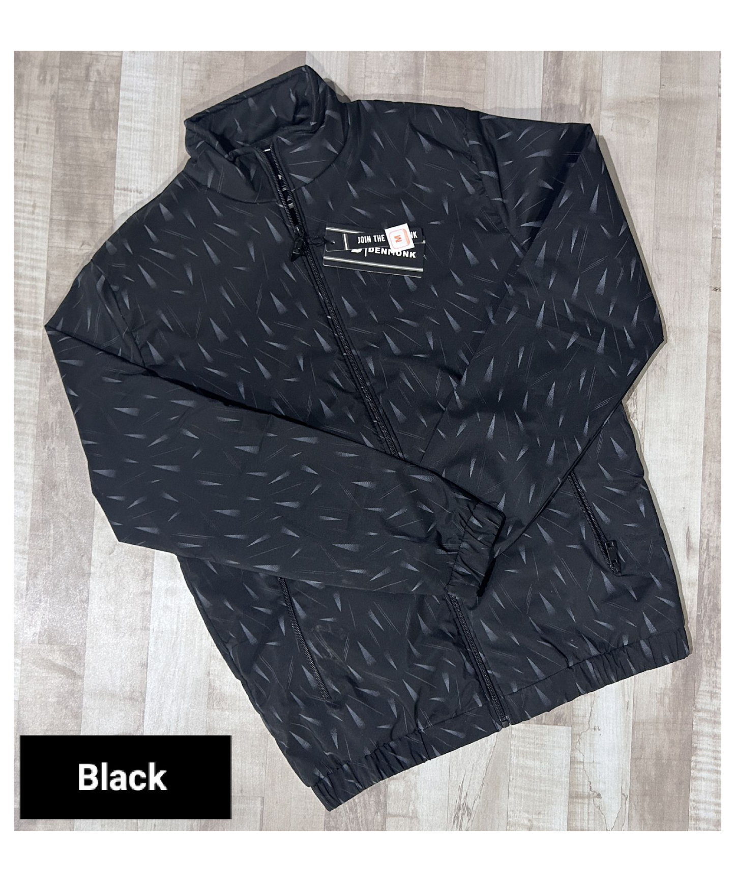 Premium Feather Touch Embossed Printed Windcheater