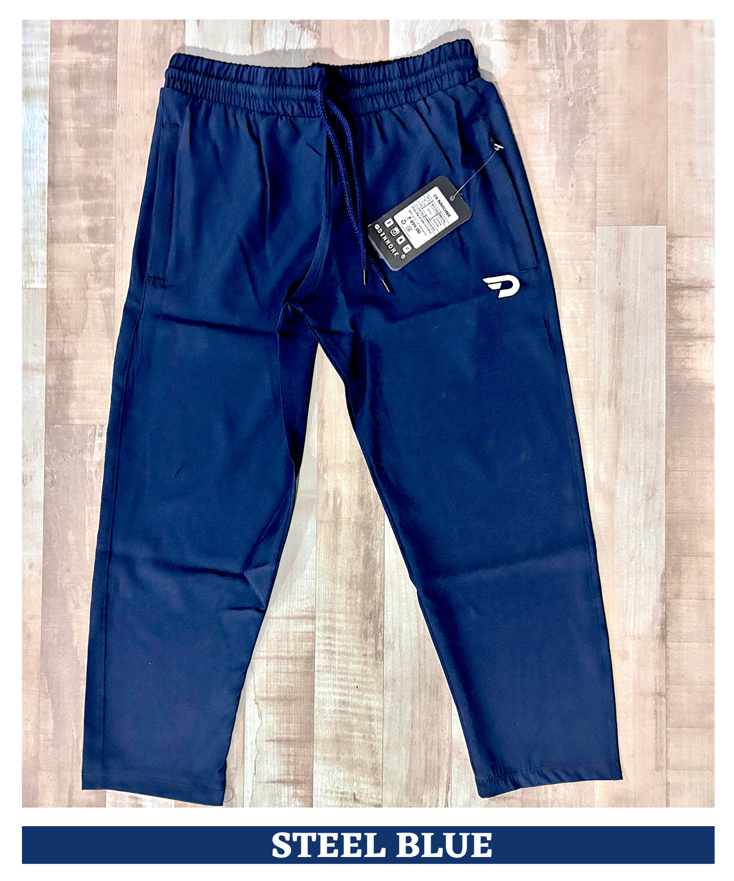 Stretch Trackpant - Imported Ns Parachute Lycra Kids Lower (15% Lycra 145 GSM)