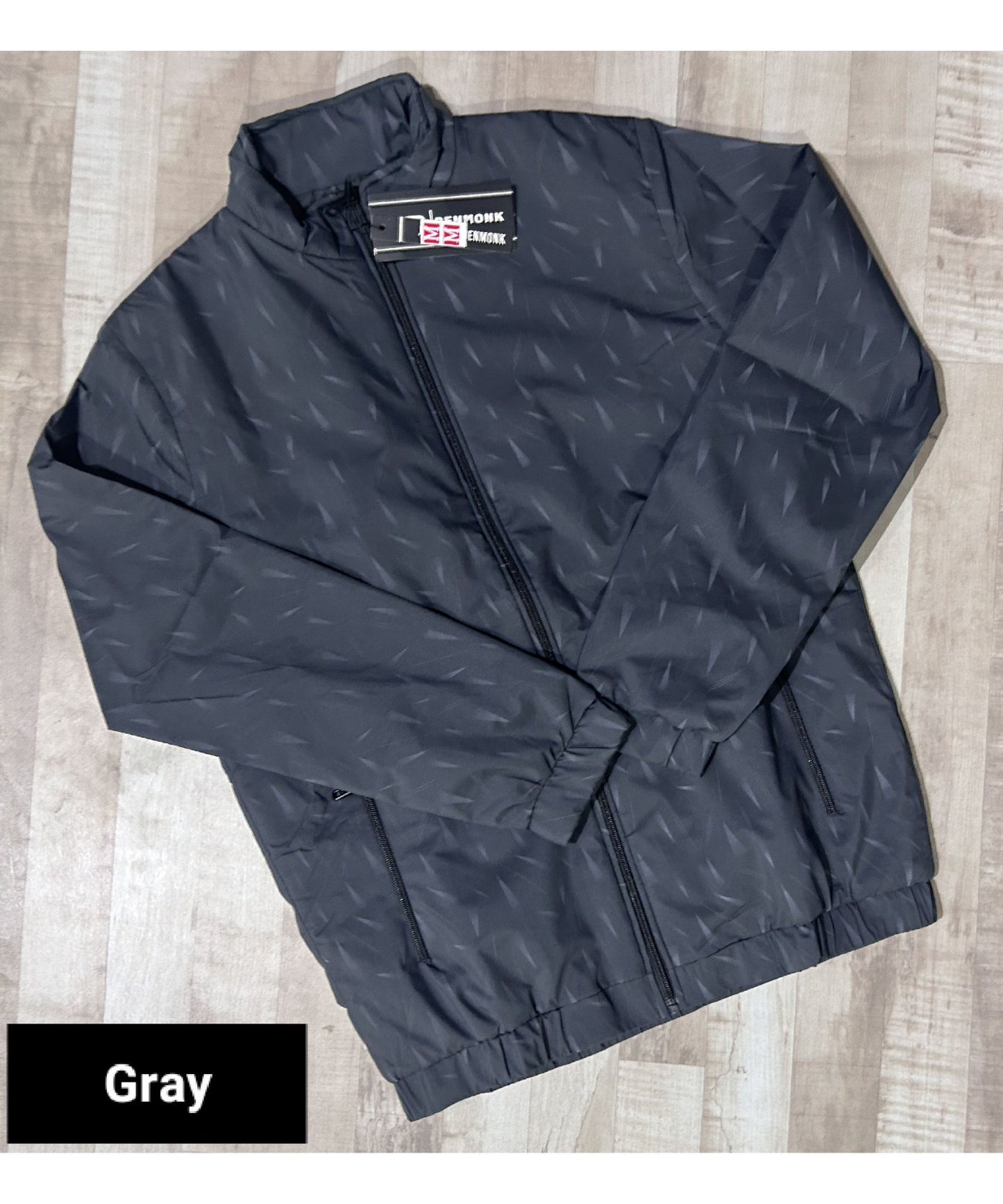 Premium Feather Touch Embossed Printed Windcheater