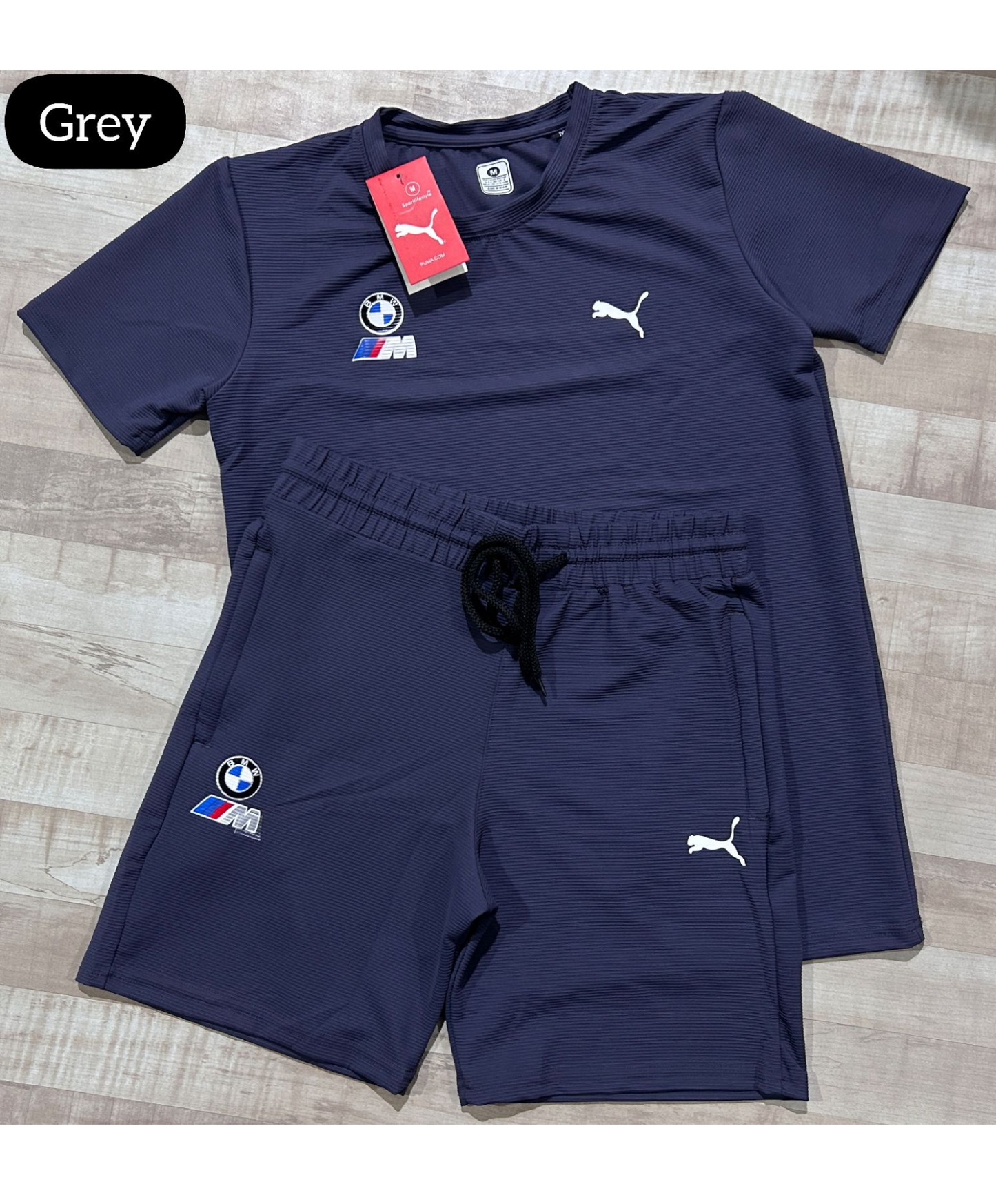 Cord Lycra T-shirt & Short Combo - B2BZONE