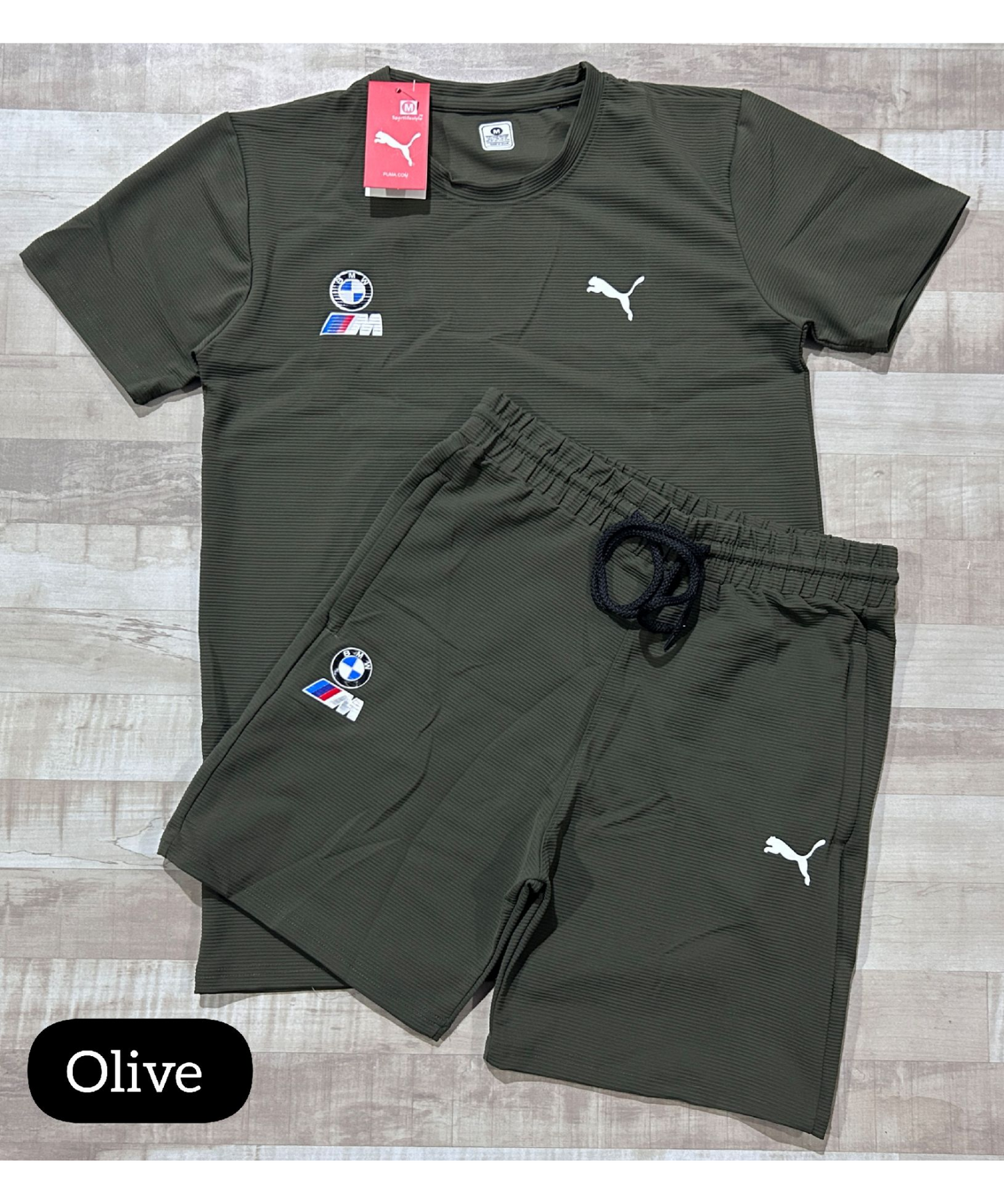 Cord Lycra T-shirt & Short Combo - B2BZONE