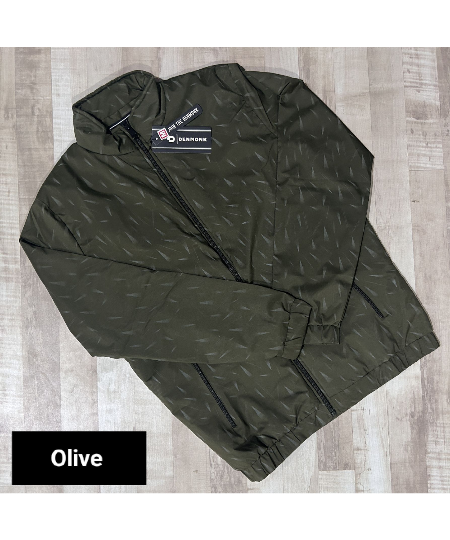 Premium Feather Touch Embossed Printed Windcheater