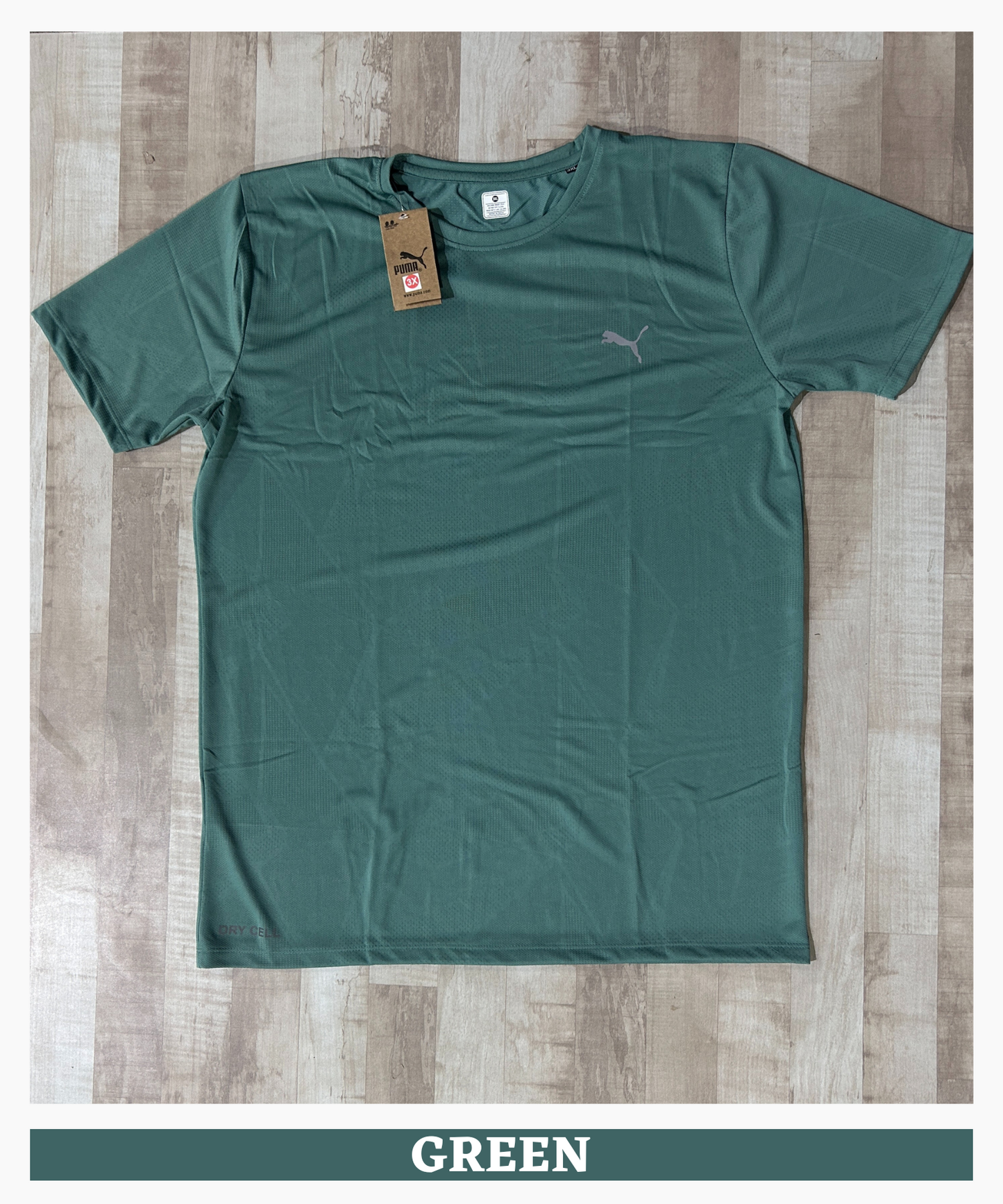 Imported Jacquard Lycra Plus Size T-shirt (GSM 180)
