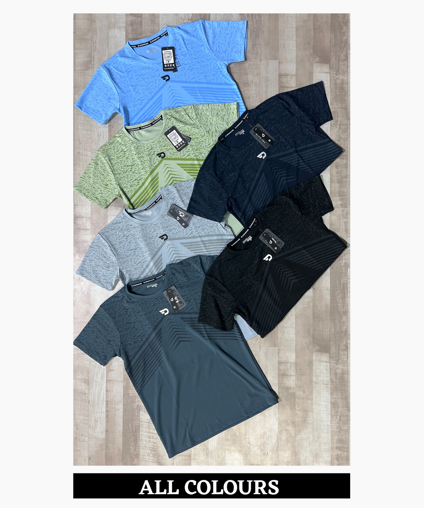 Sports T-Shirt - Imported Dotnit Lycra(GSM 180)