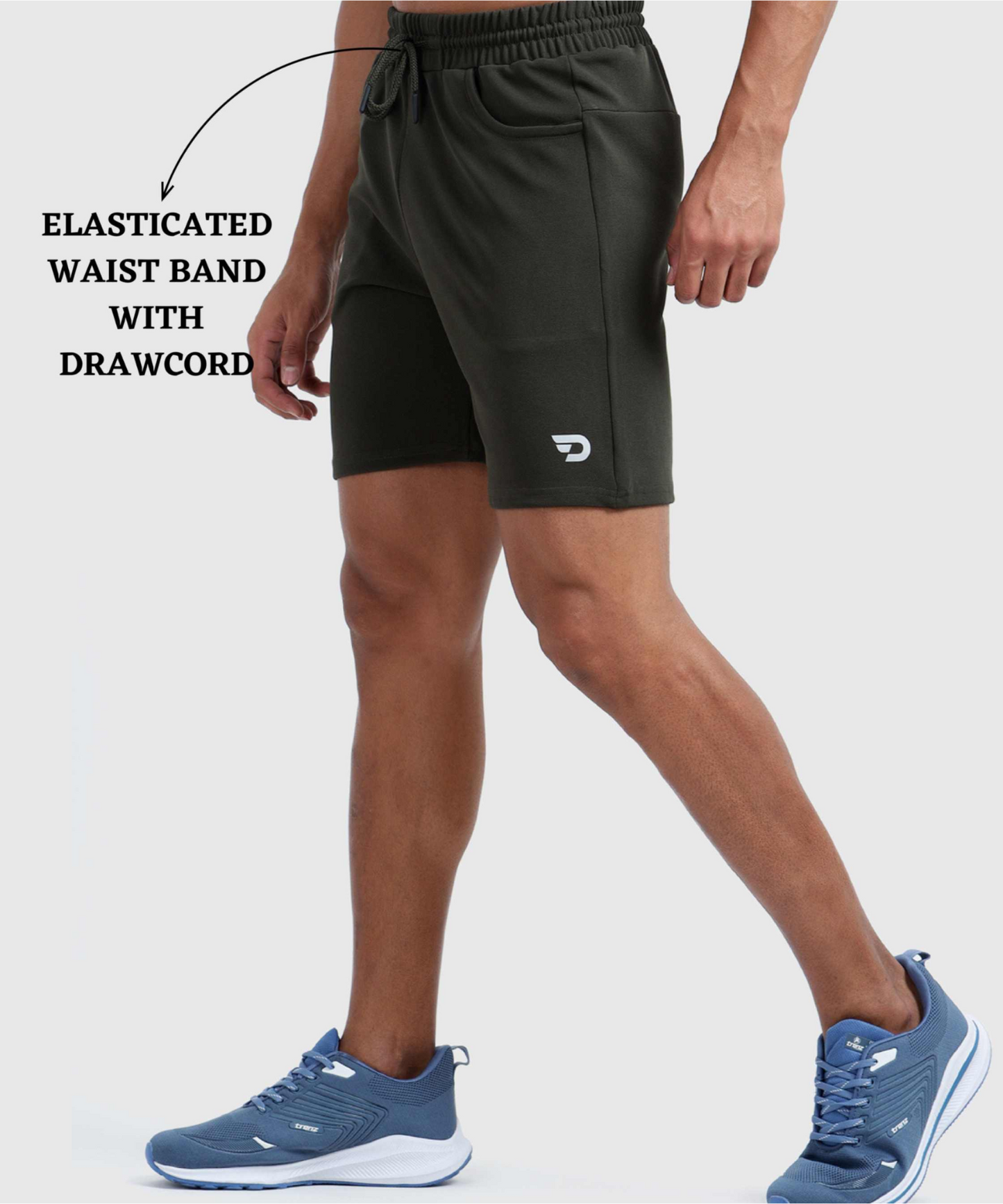 Hybrid Fit Shorts - Imported Dobby Lycra (GSM 250)