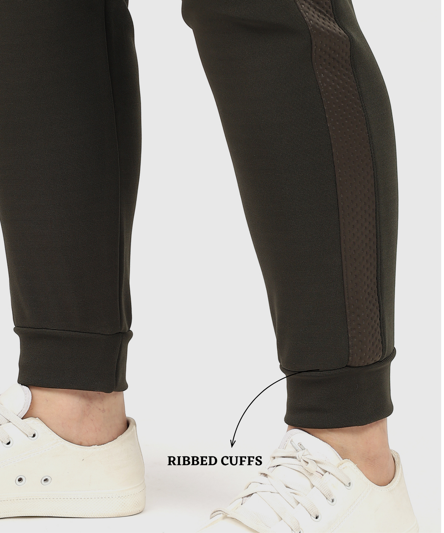 CoreFit – Imported Dobby Lycra | 280 GSM | Full Side Bugdot Patch | Ribbed Hem | Side Seam Pocket | Plus Size Lower