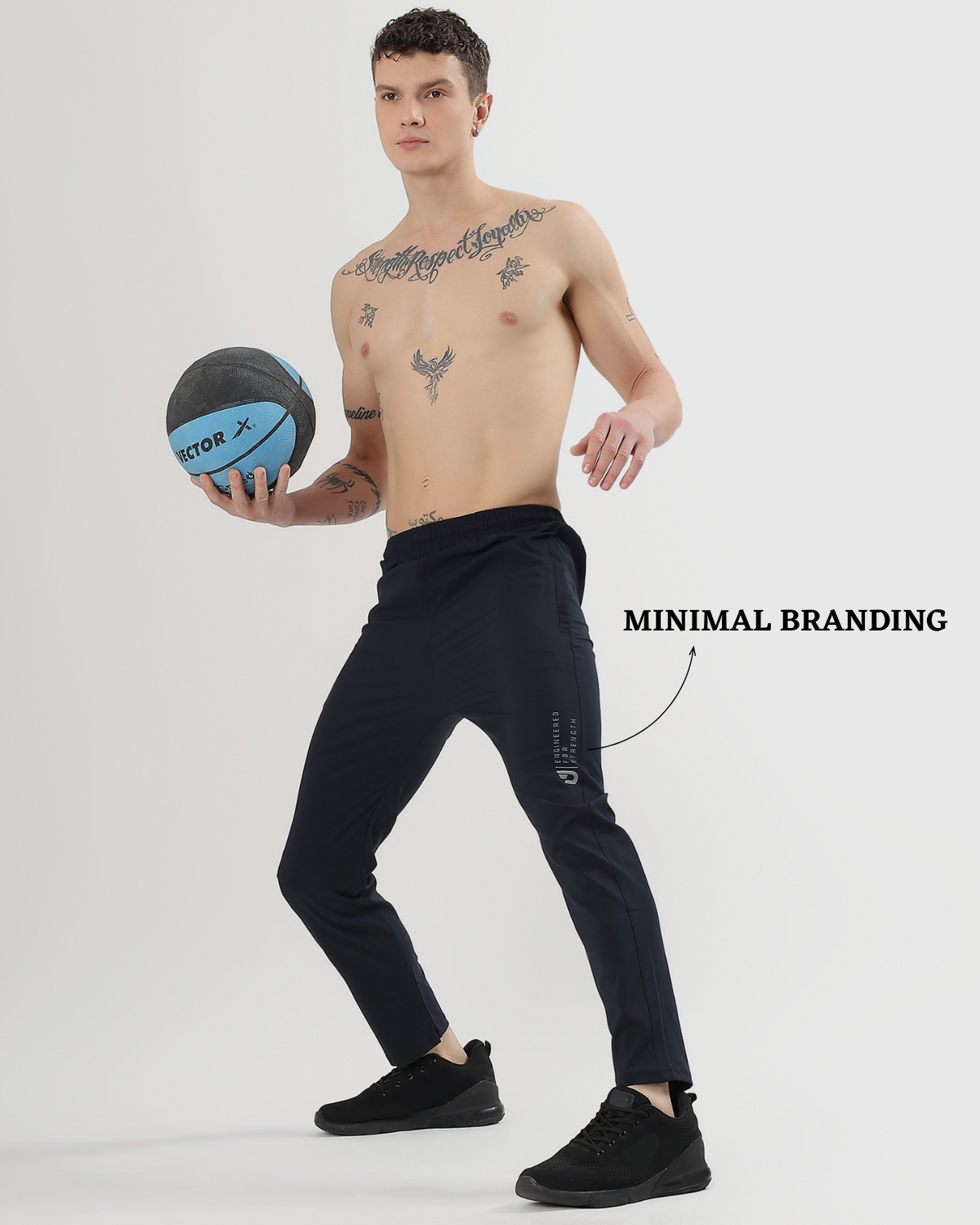 Slight Stretch Trackpant - Imported Ns Terry Lycra (GSM 180-190)