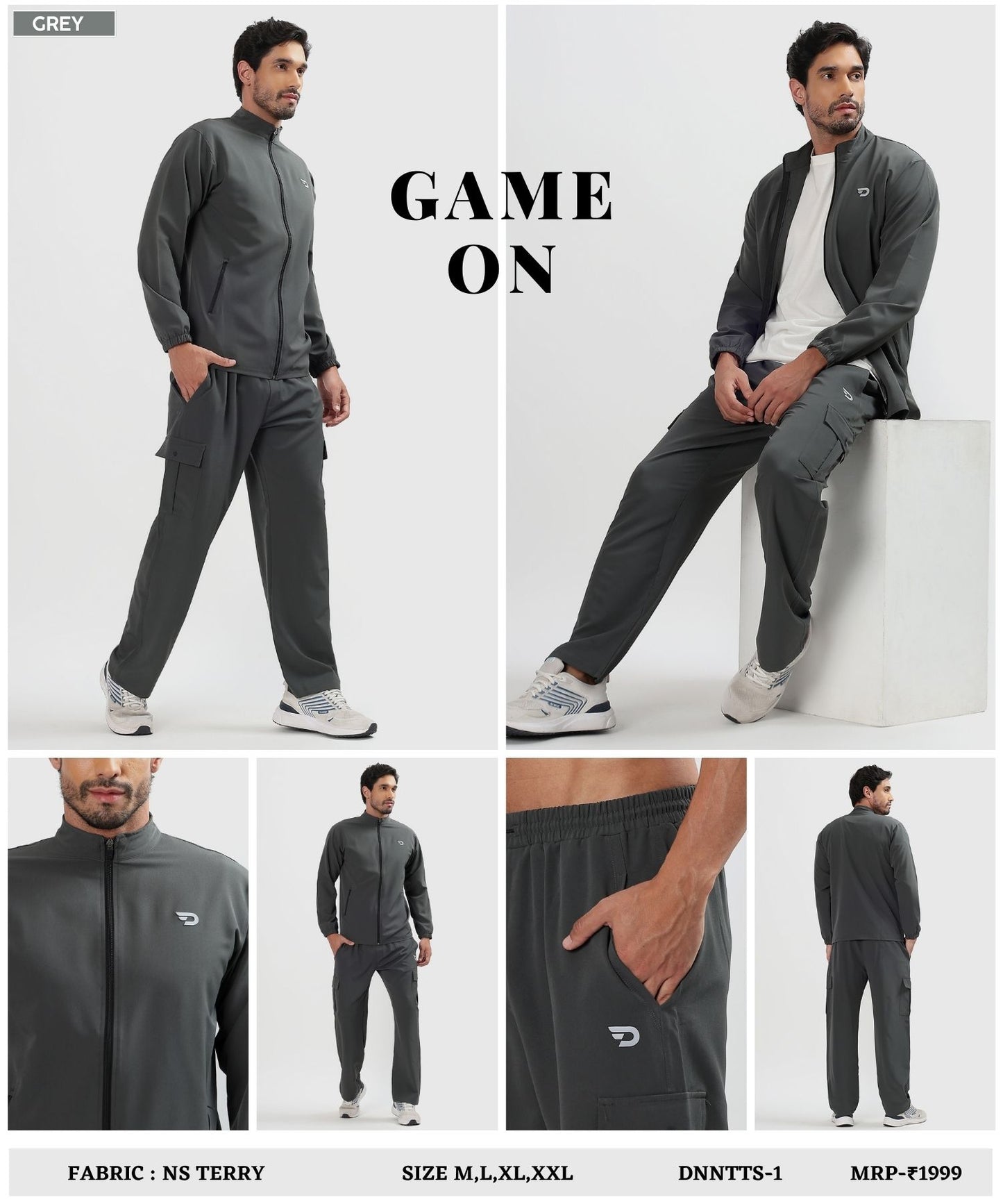 All-Weather Tracksuit - Imported NS Terry Lycra (GSM 180-190)