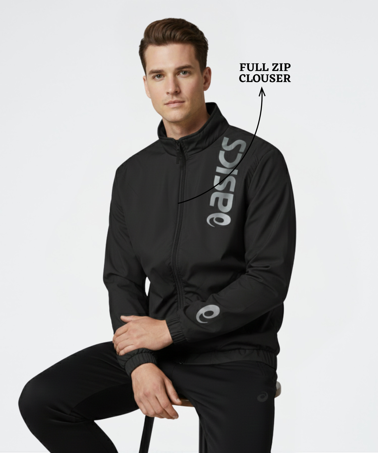 Premium Feather touch Embossed Printed Waterproof Windcheater ( Gsm 350 , Rice-knit fabric inside )