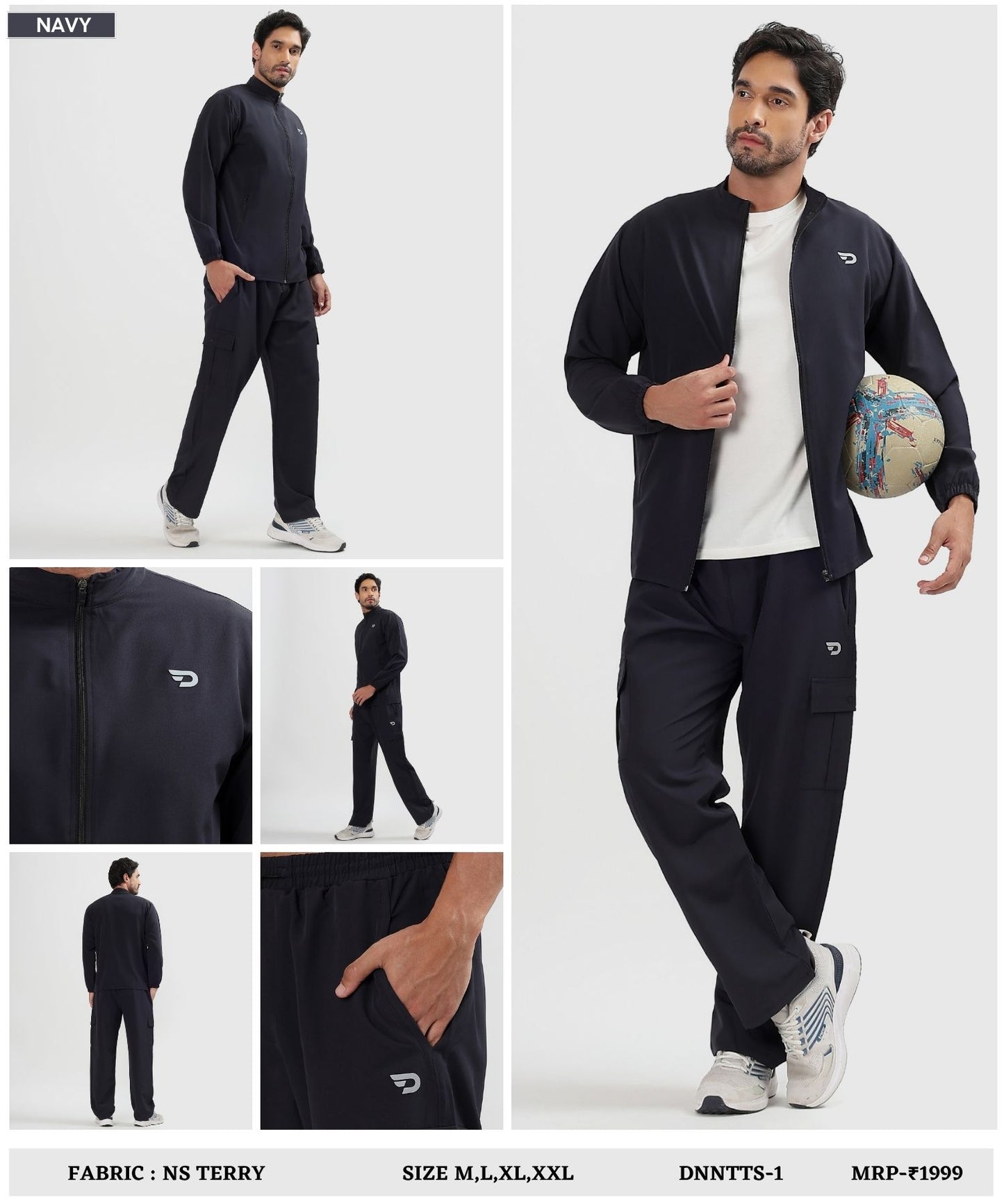 All-Weather Tracksuit - Imported NS Terry Lycra (GSM 180-190)