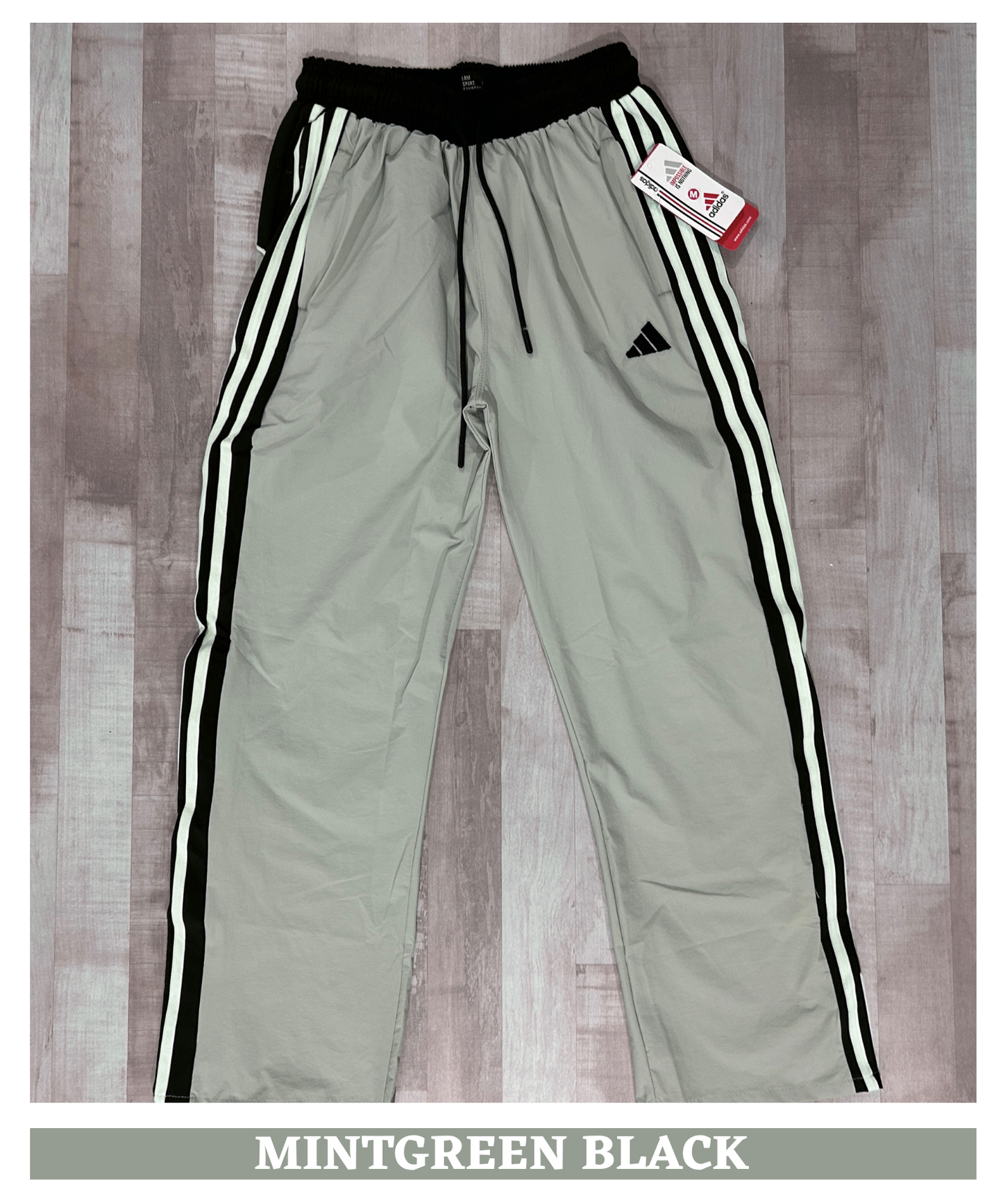 Imported Nylon Crush Lycra TrackPant |180 GSM| Straight Fit