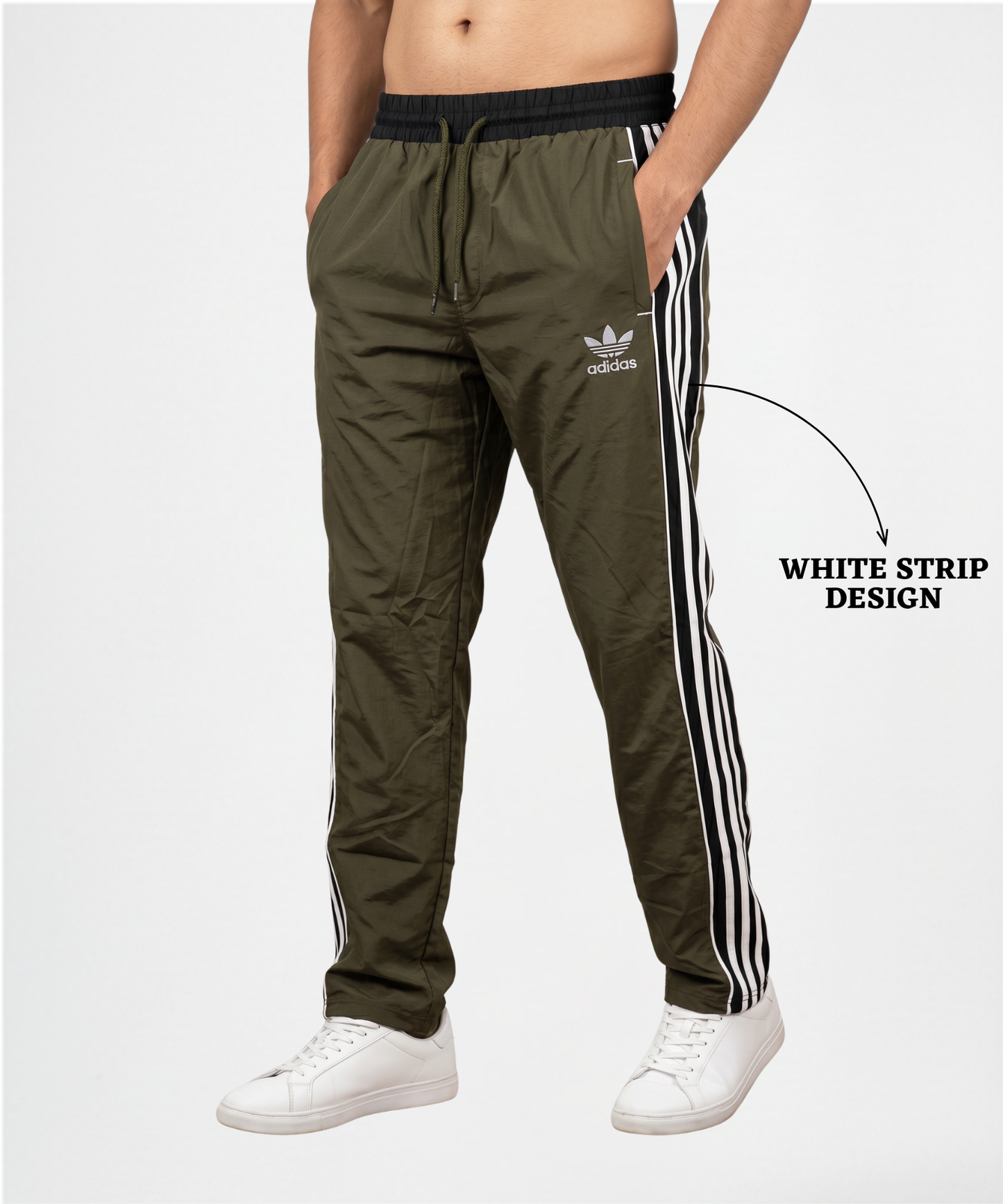 Imported Nylon Crush Lycra TrackPant (180 GSM)