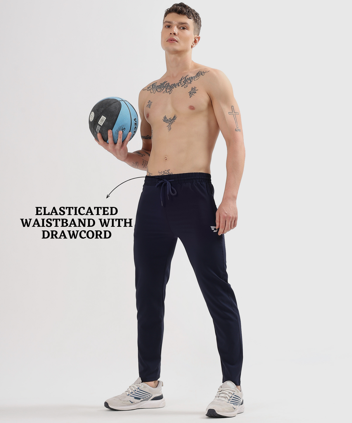 ActiveFlex Trackpant  – Imported Ns Parachute Lycra | 145 GSM, 20% Lycra | Slim Fit