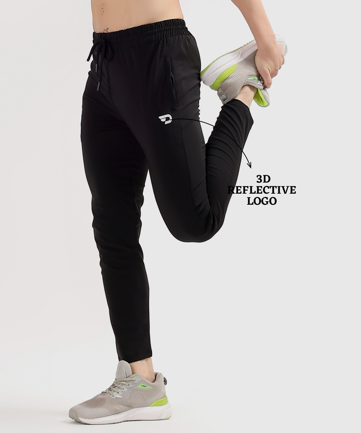 ActiveFlex Trackpant  – Imported Ns Parachute Lycra | 145 GSM, 20% Lycra | Slim Fit