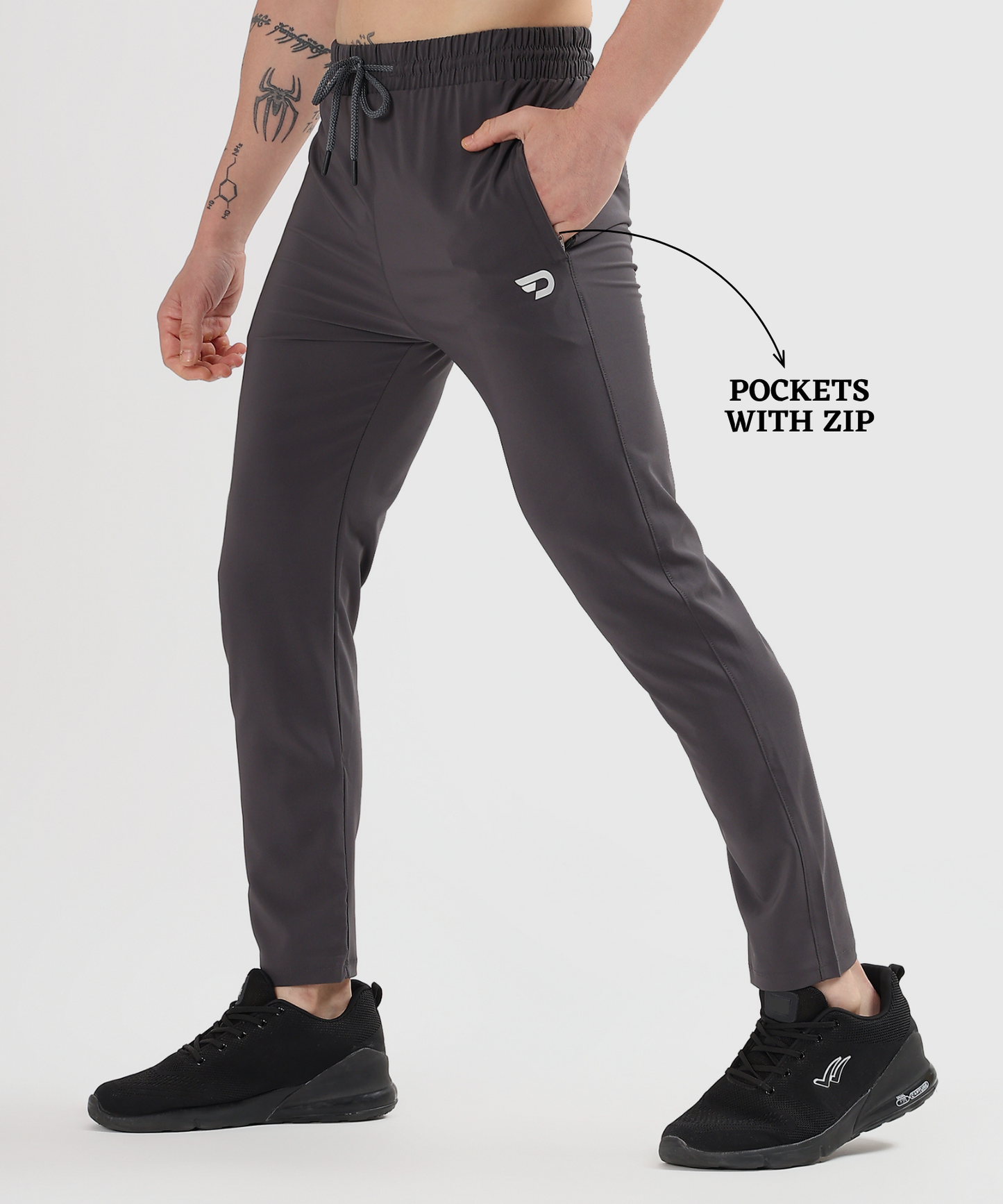 ActiveFlex Trackpant  – Imported Ns Parachute Lycra (145 GSM, 15% Lycra)
