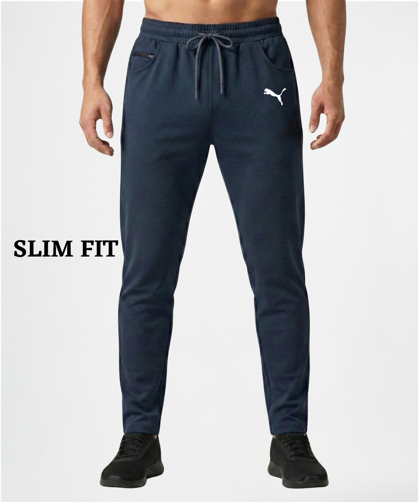 Imported Dobby Lycra Lower (GSM 250) | D-Pocket with Extra Coin Pocket