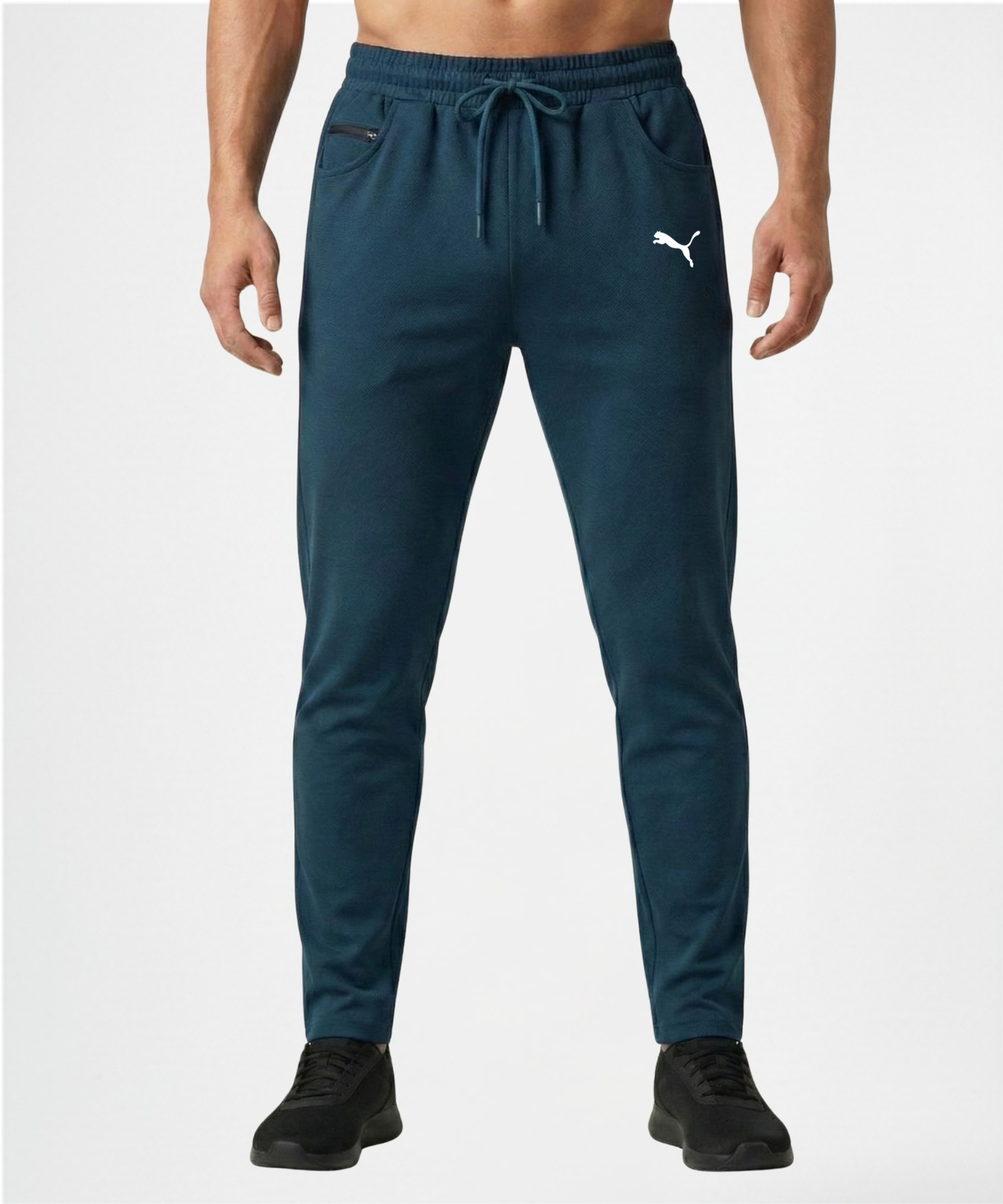 Imported Dobby Lycra Lower (GSM 250) | D-Pocket with Extra Coin Pocket
