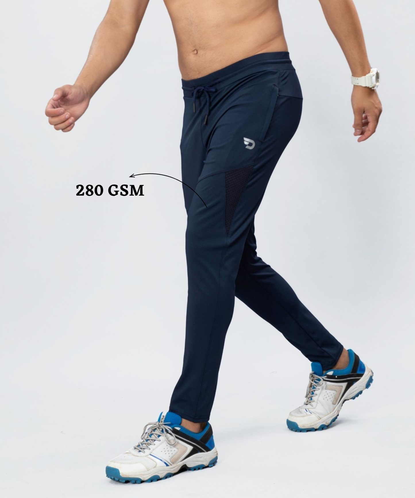 High-stretch Trackpant Imported 4way Taiwan Lycra Trackpant ( 280 GSM)