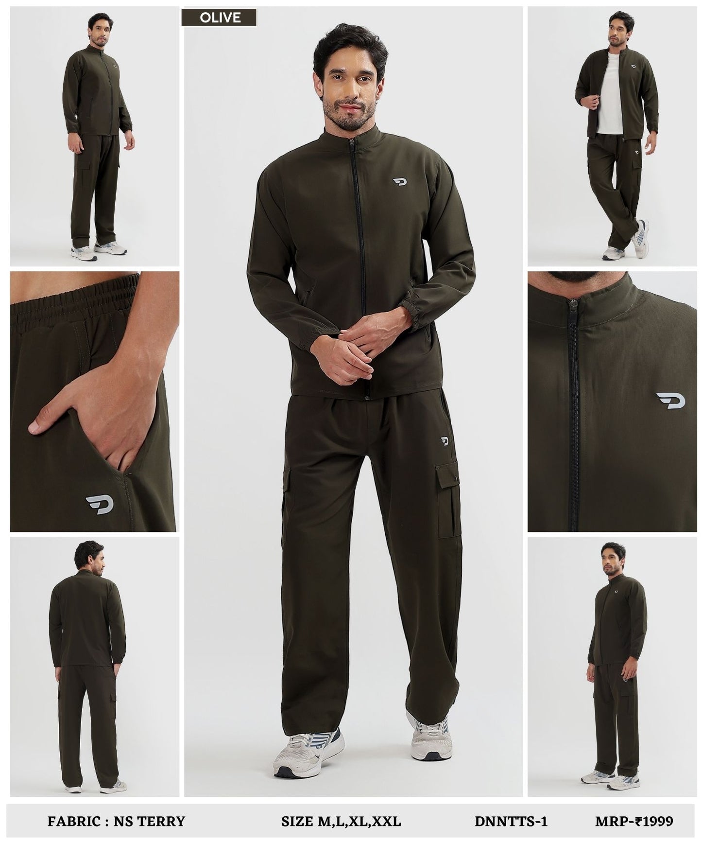 All-Weather Tracksuit - Imported NS Terry Lycra (GSM 180-190)