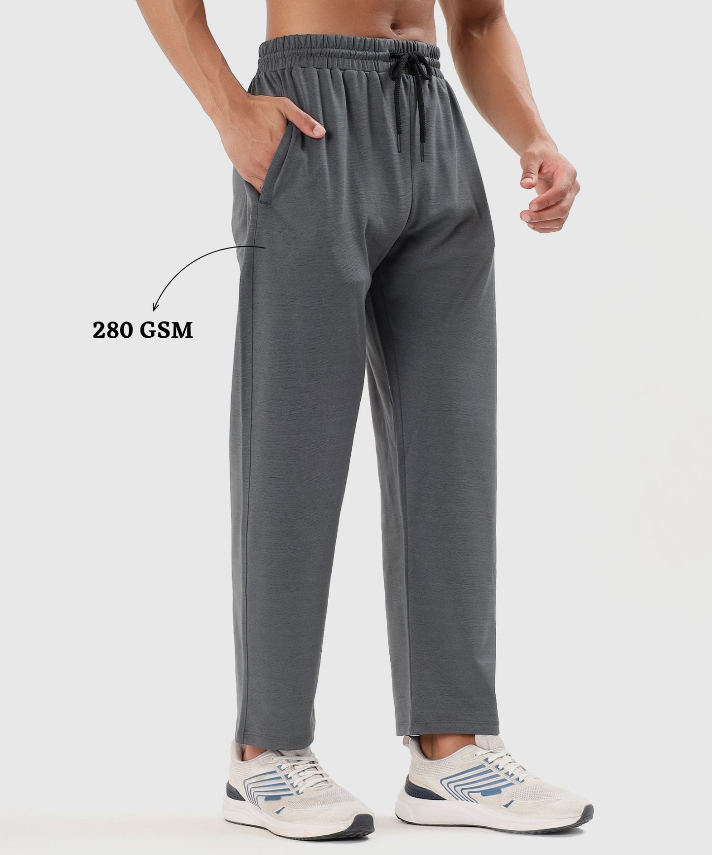 Urban Straight Trackpant- Imported Poly Cotton Lycra  (GSM 280)