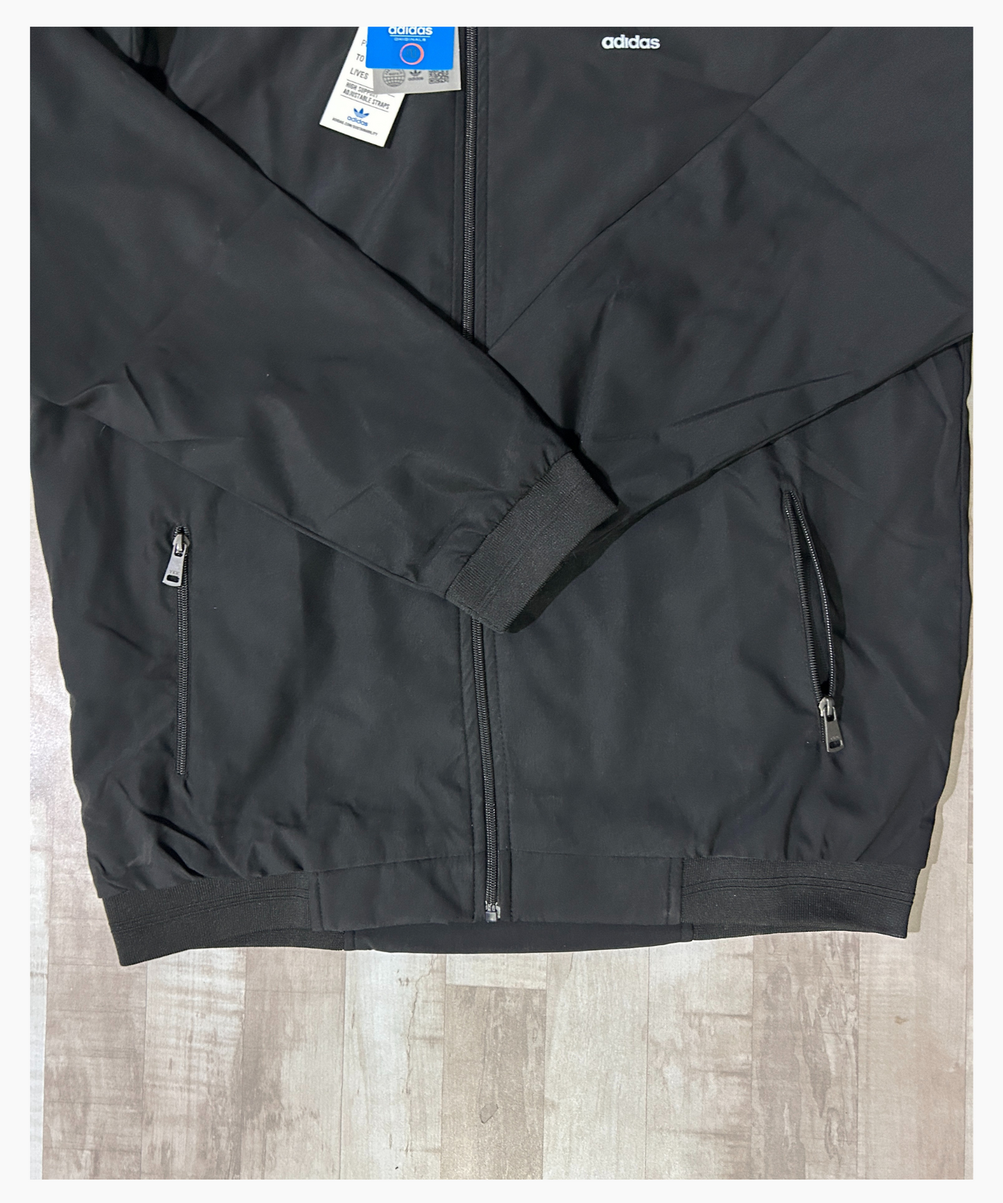 Men’s Plus Size Jacquard T400 Water-Resistant Windcheater Jacket (GSM 350)